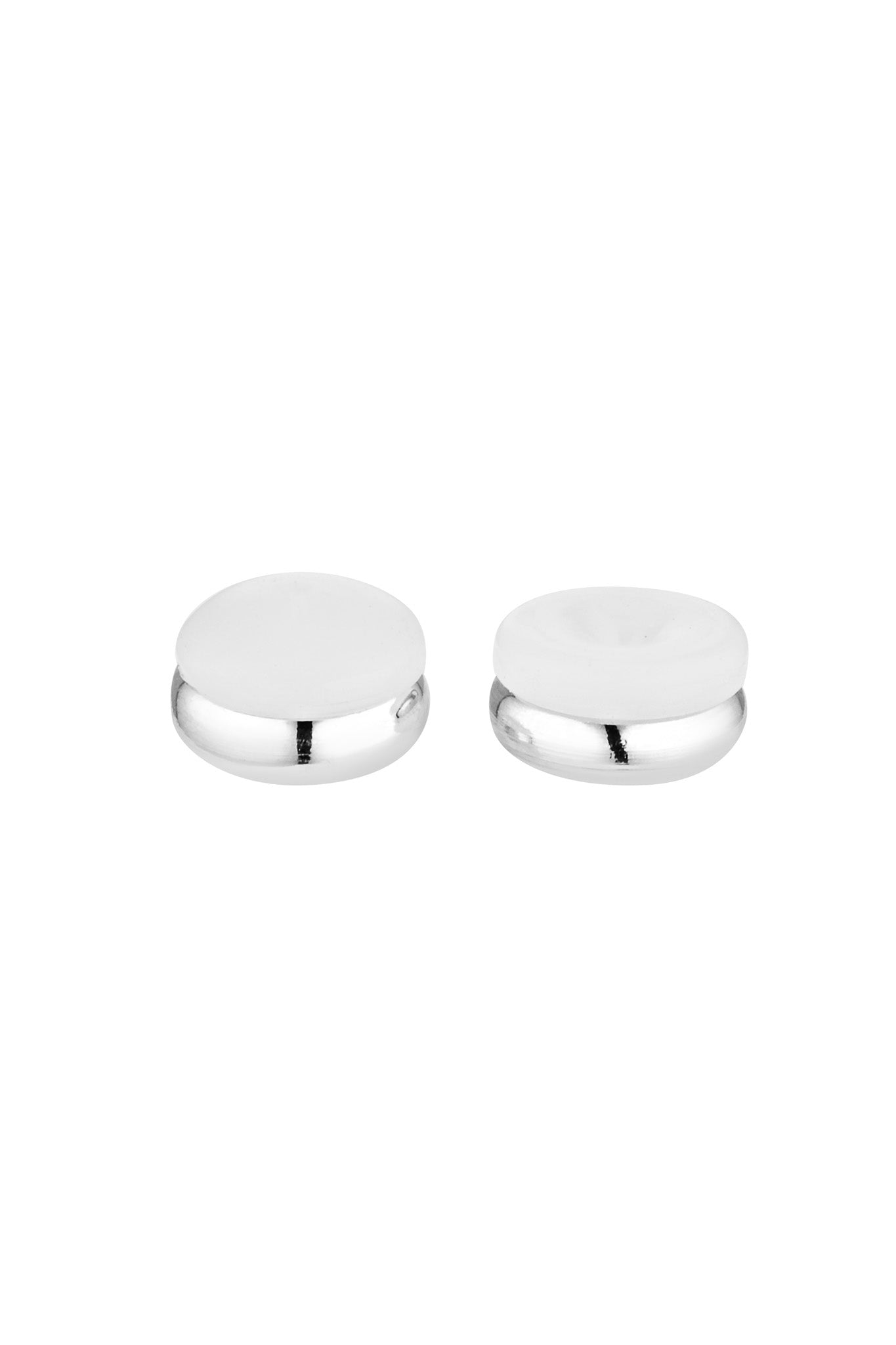 PORTER-EARRING-BACKS-SILVER-SILICONE