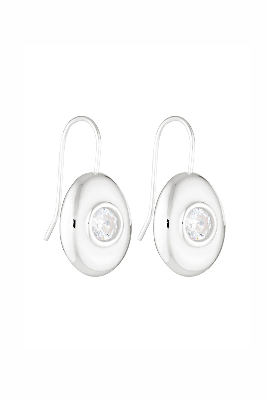Porter Jewellery | White Gold Vermeil | Heritage Drop Earrings