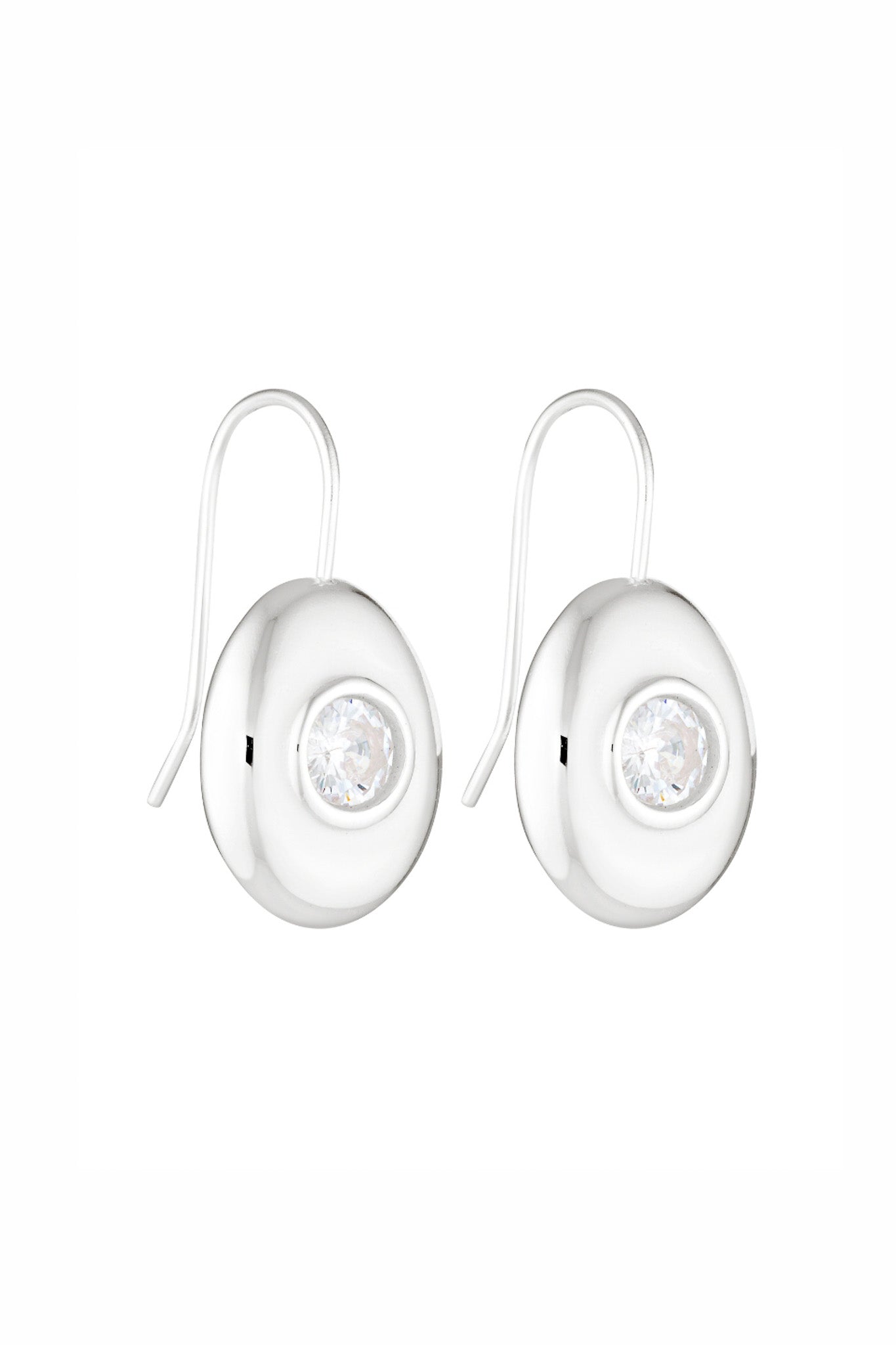 Porter Jewellery | White Gold Vermeil | Heritage Drop Earrings