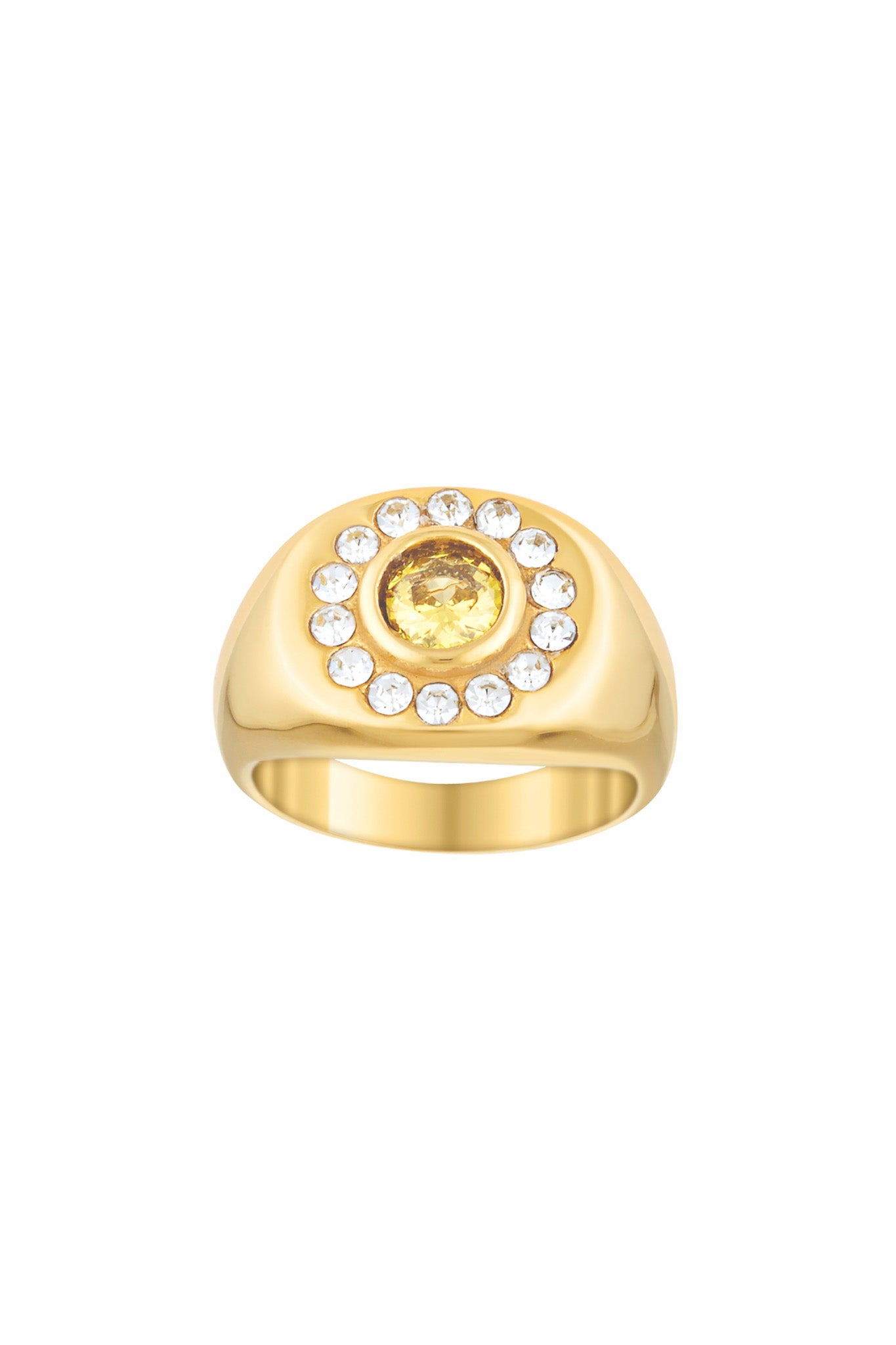 Porter Jewellery | 18k Gold Vermeil | Heritage Crown Signet Ring