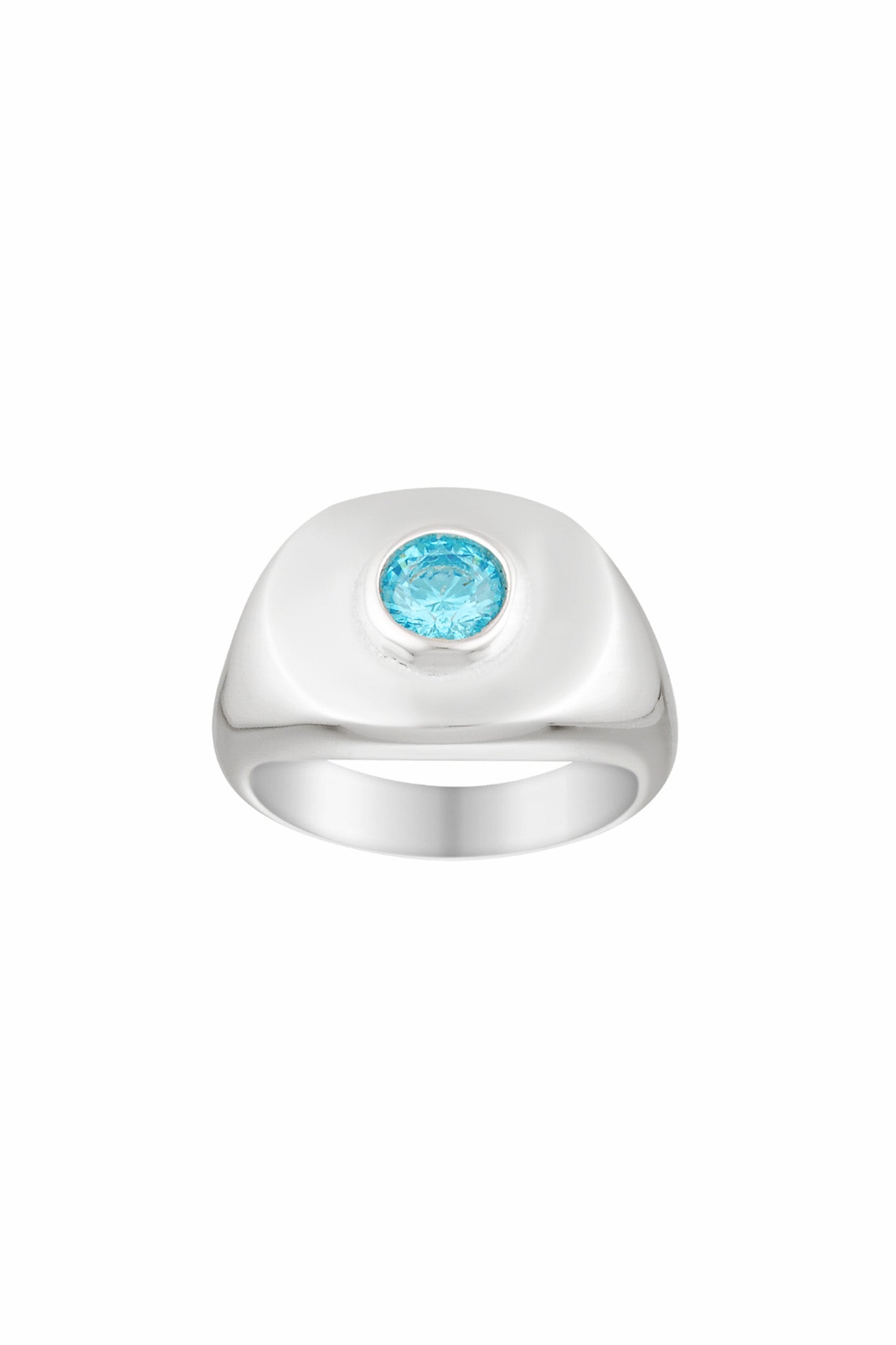 Porter Jewellery | White Gold Vermeil | Heritage Signet Ring