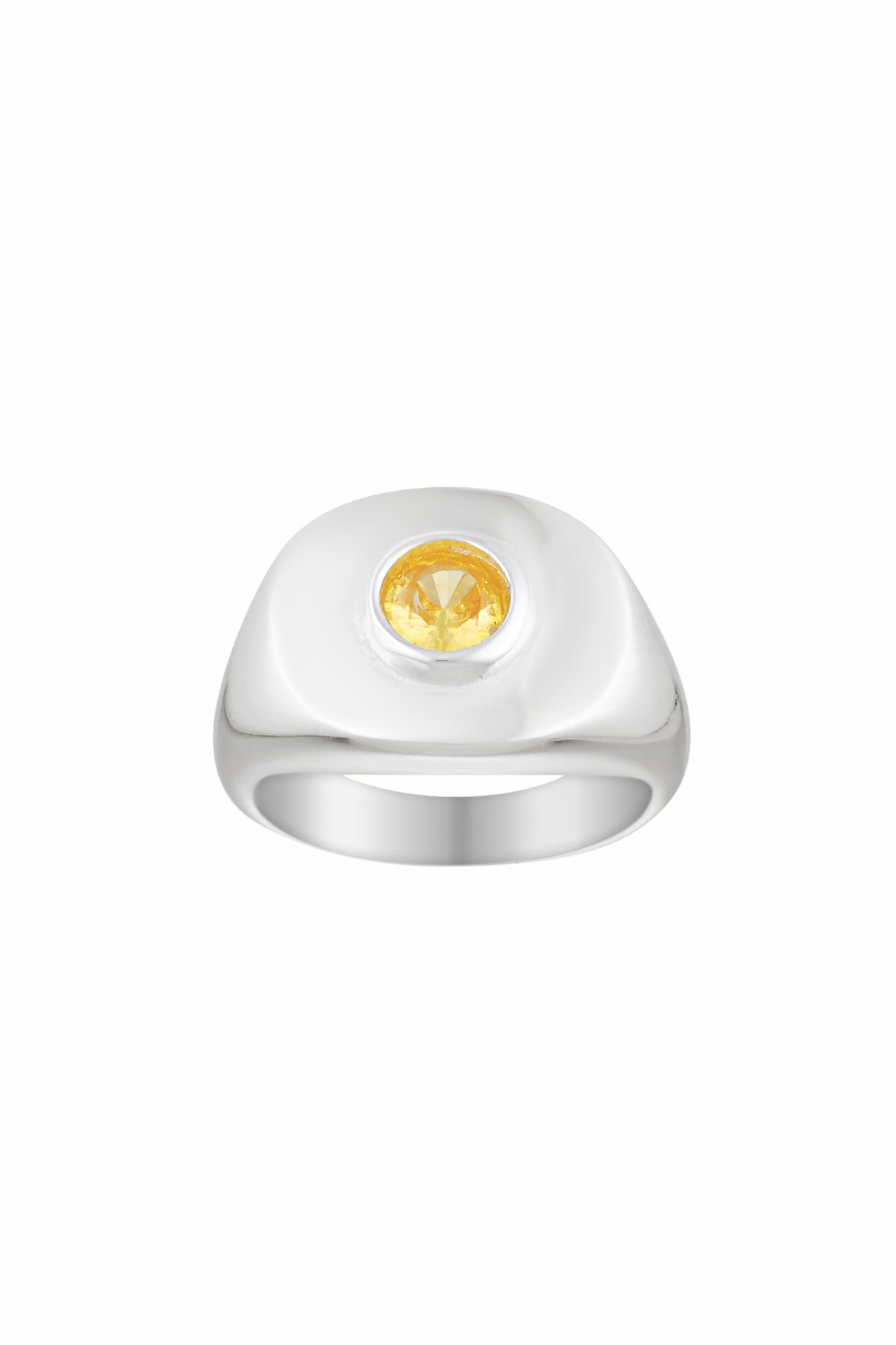 Porter Jewellery | White Gold Vermeil | Heritage Signet Ring