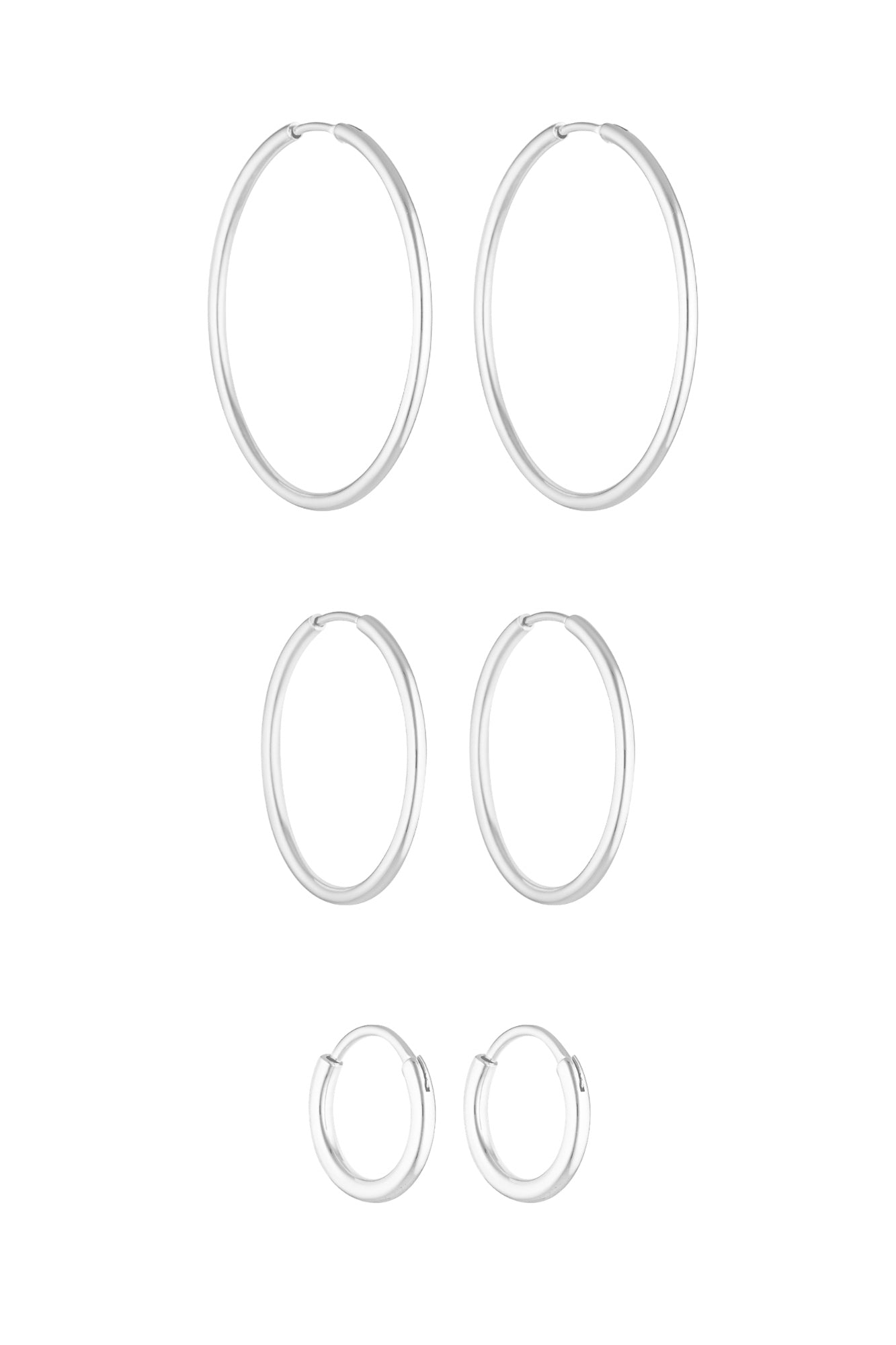 90's Hoops 20mm 30mm 40mm Set