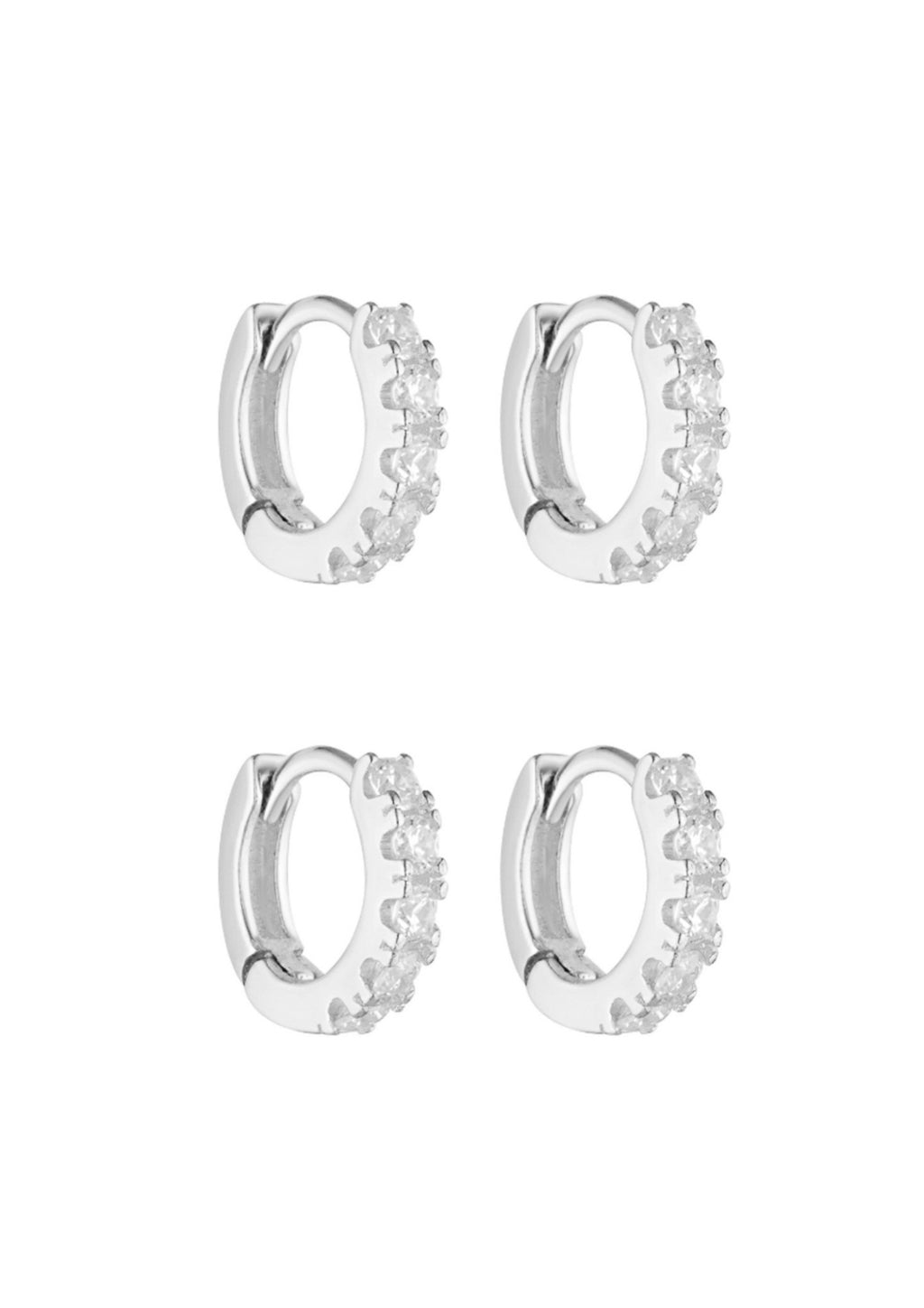 Angel Huggies Set - Silver