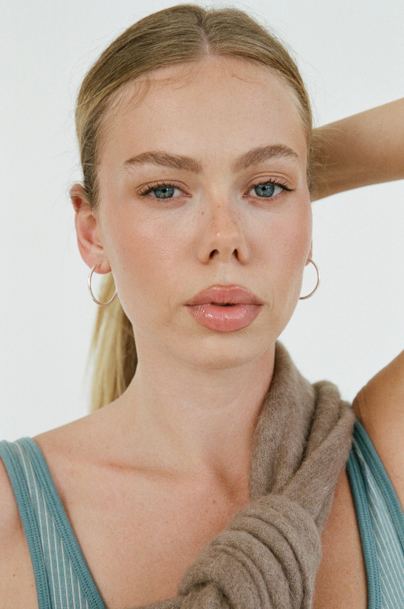 90's Hoops White Gold - 30mm