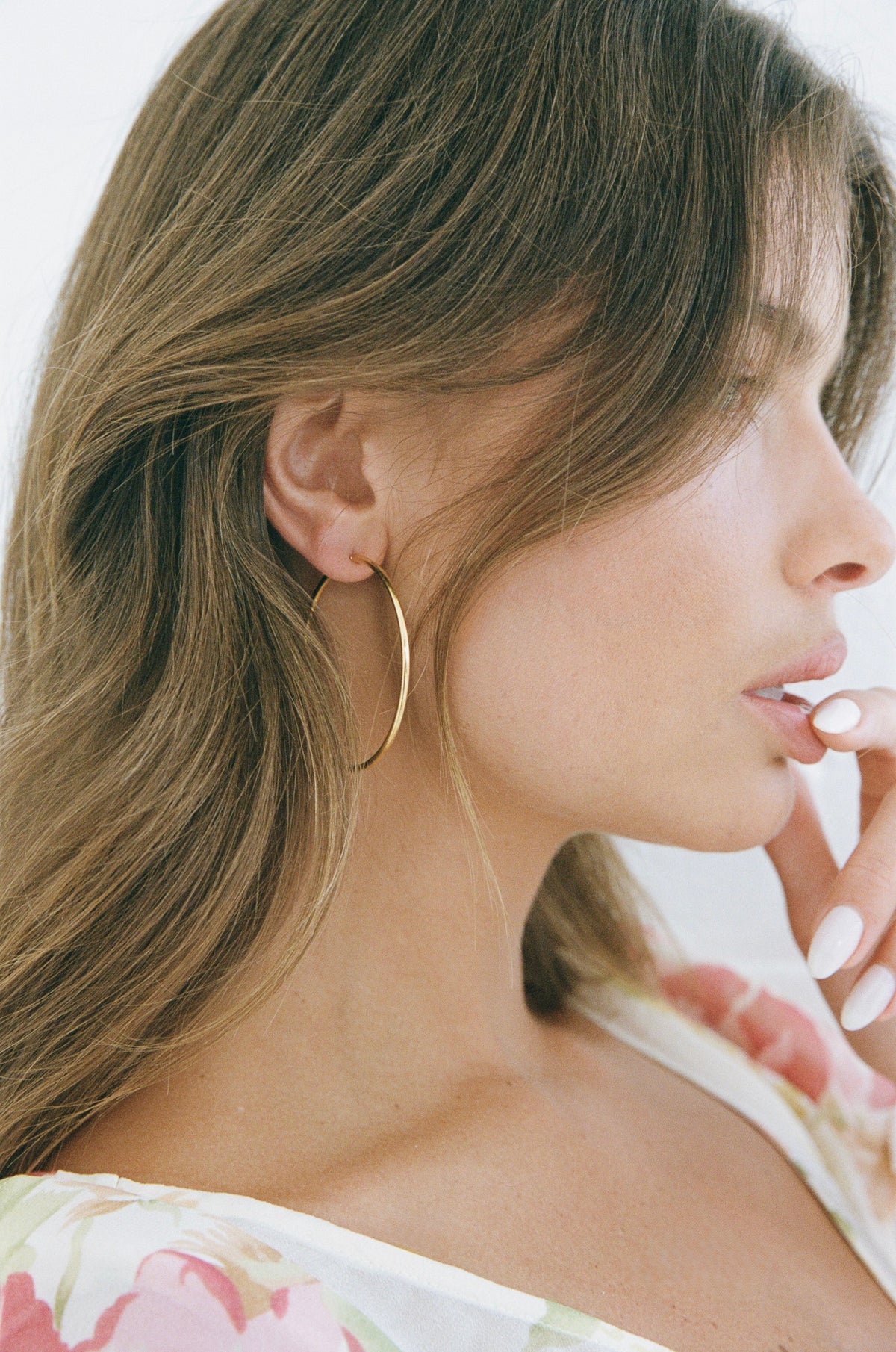Porter Jewellery | 18k Gold Vermeil | 90's Hoops 50mm Gold