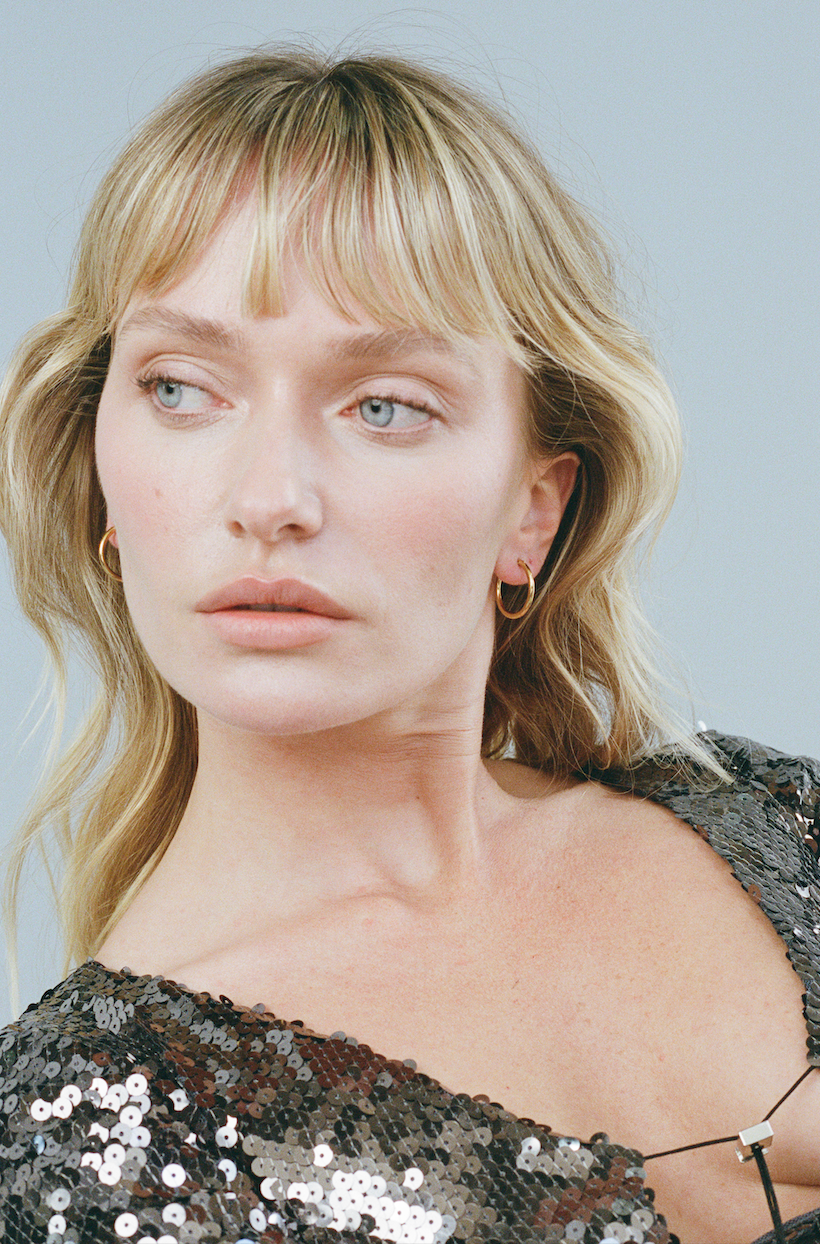 Porter Jewellery | 18k Gold Vermeil Sterling Silver White Gold Plating | 90's Hoops 20mm | Petite Thick Huggies 8mm Set