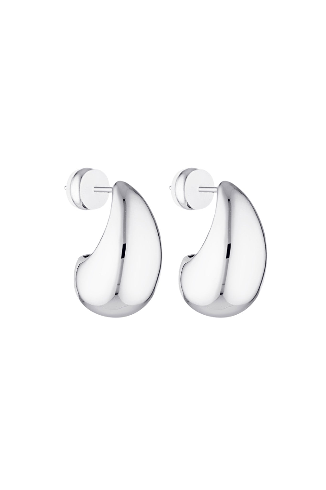 Porter Jewellery | 18k Gold Vermeil | Baby Blob Earrings Silver
