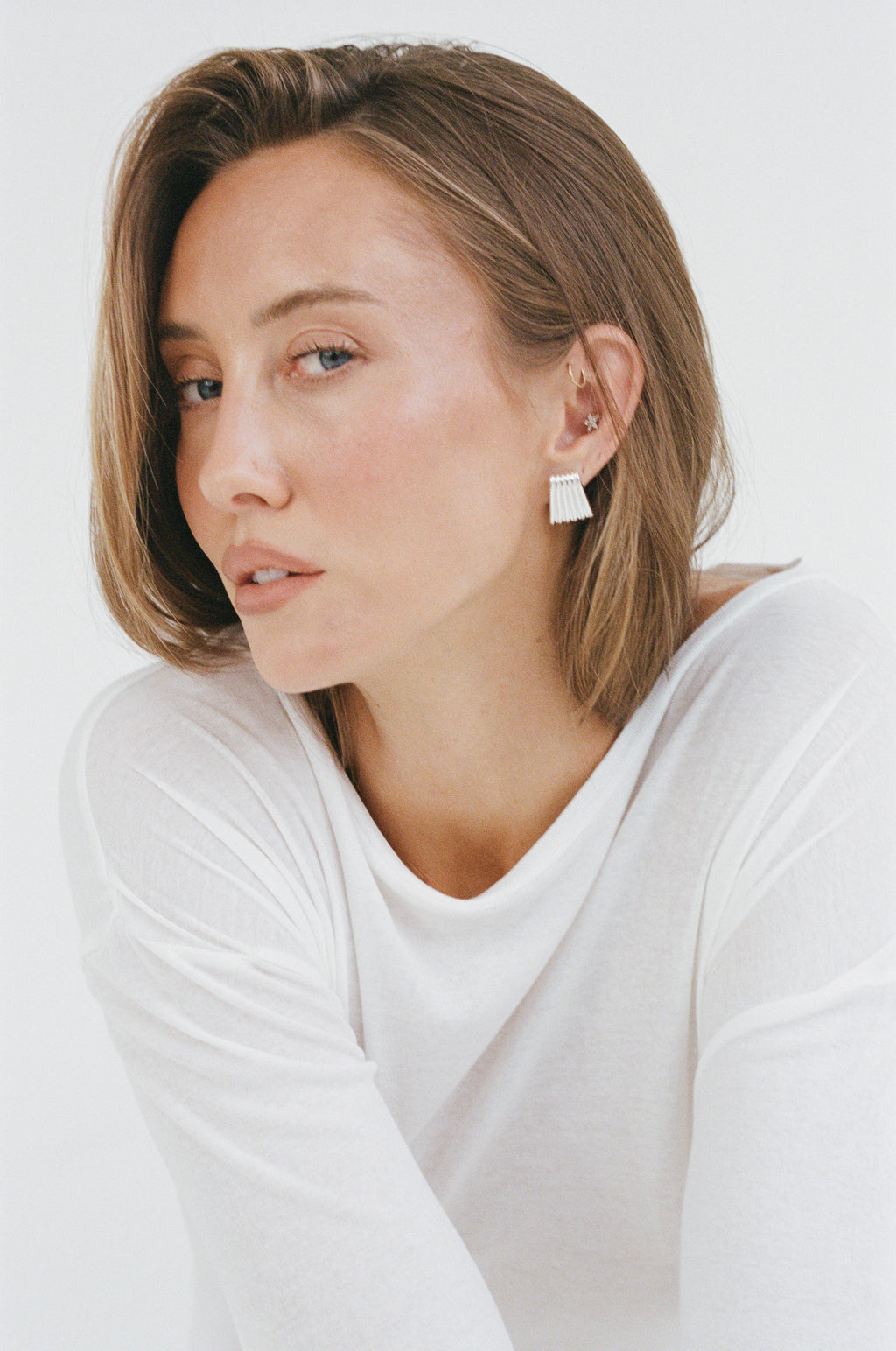 Porter Jewellery | Sterling Silver | Baby Caterpillar Earrings