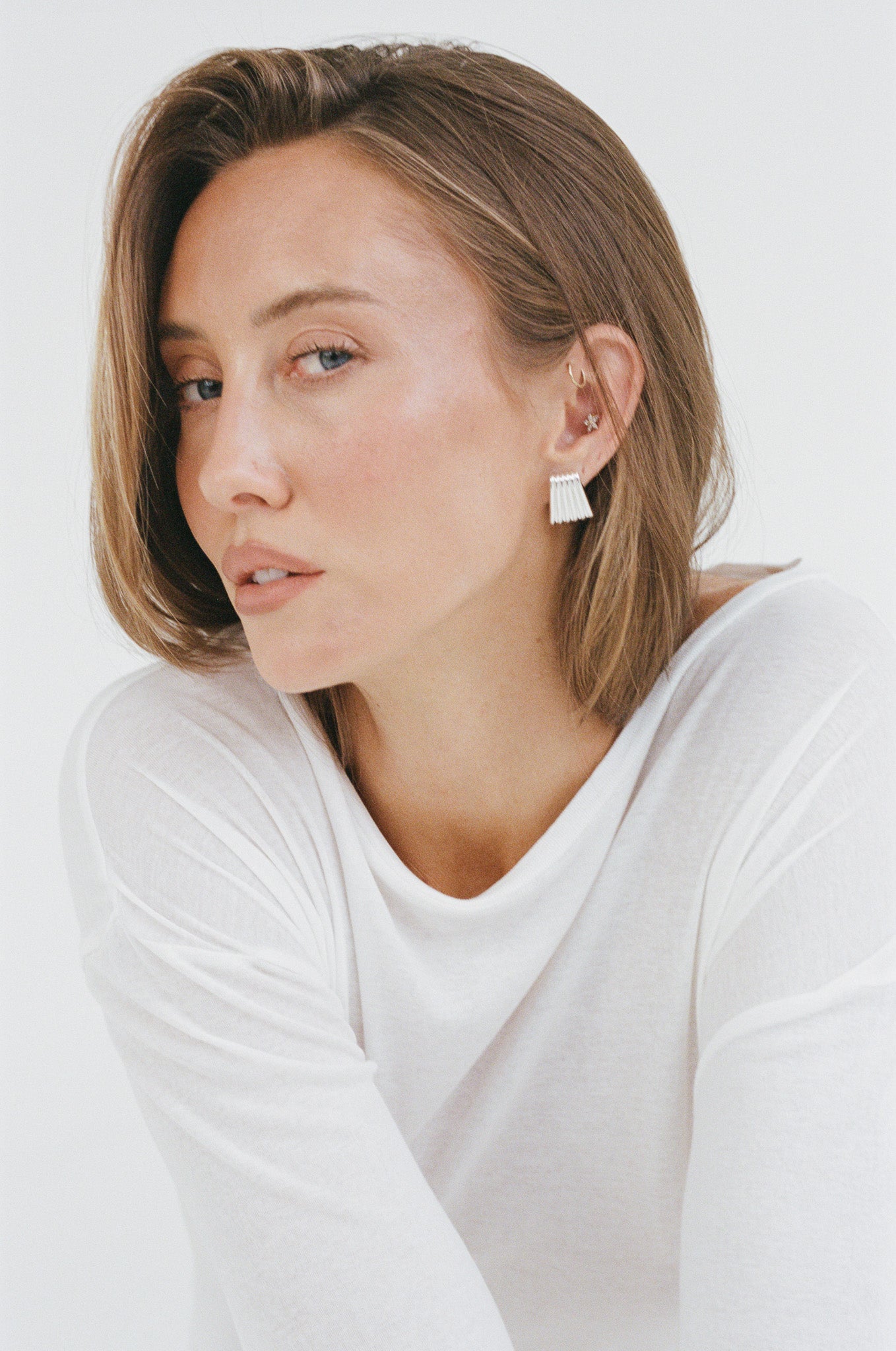 Porter Jewellery | Sterling Silver | Baby Caterpillar Earrings