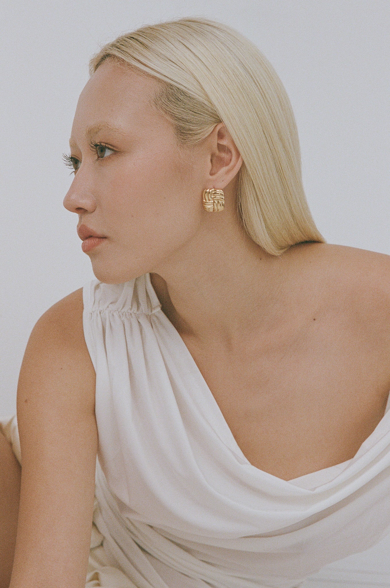 Porter Jewellery | 18k Gold Vermeil | Baby Cushion Earrings