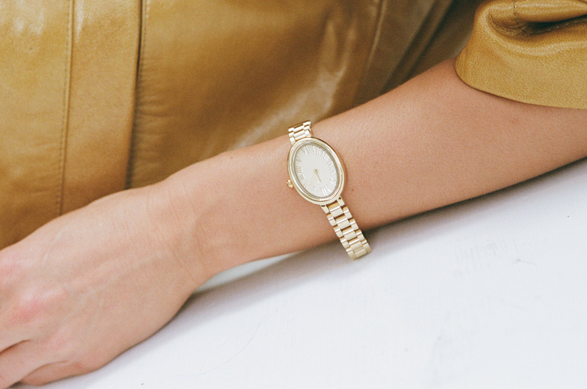 (Coming Soon) Baby Link Watch - Gold Face/Gold