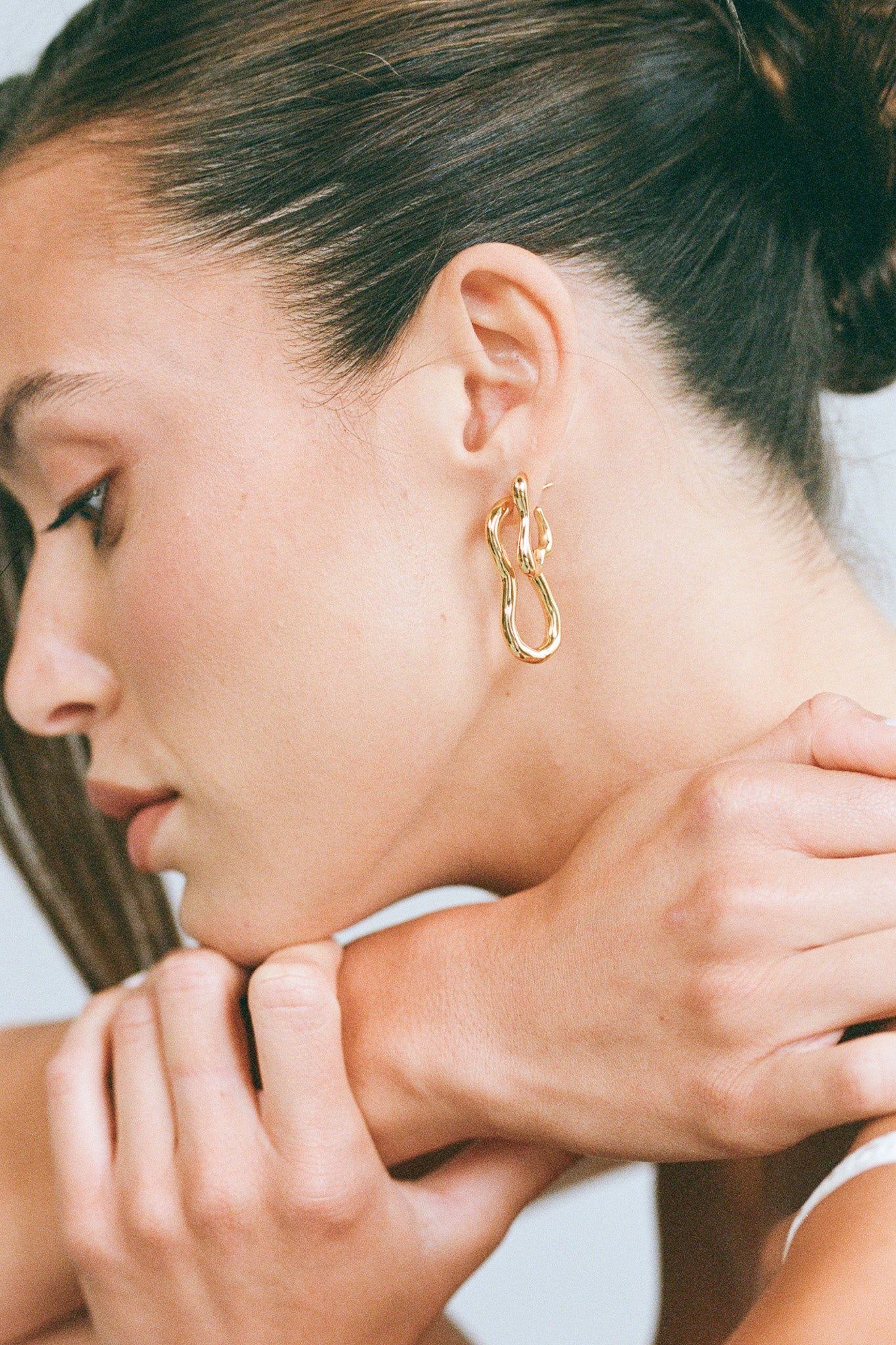Porter Jewellery | 18k Gold Vermeil | Baby Bones Earrings