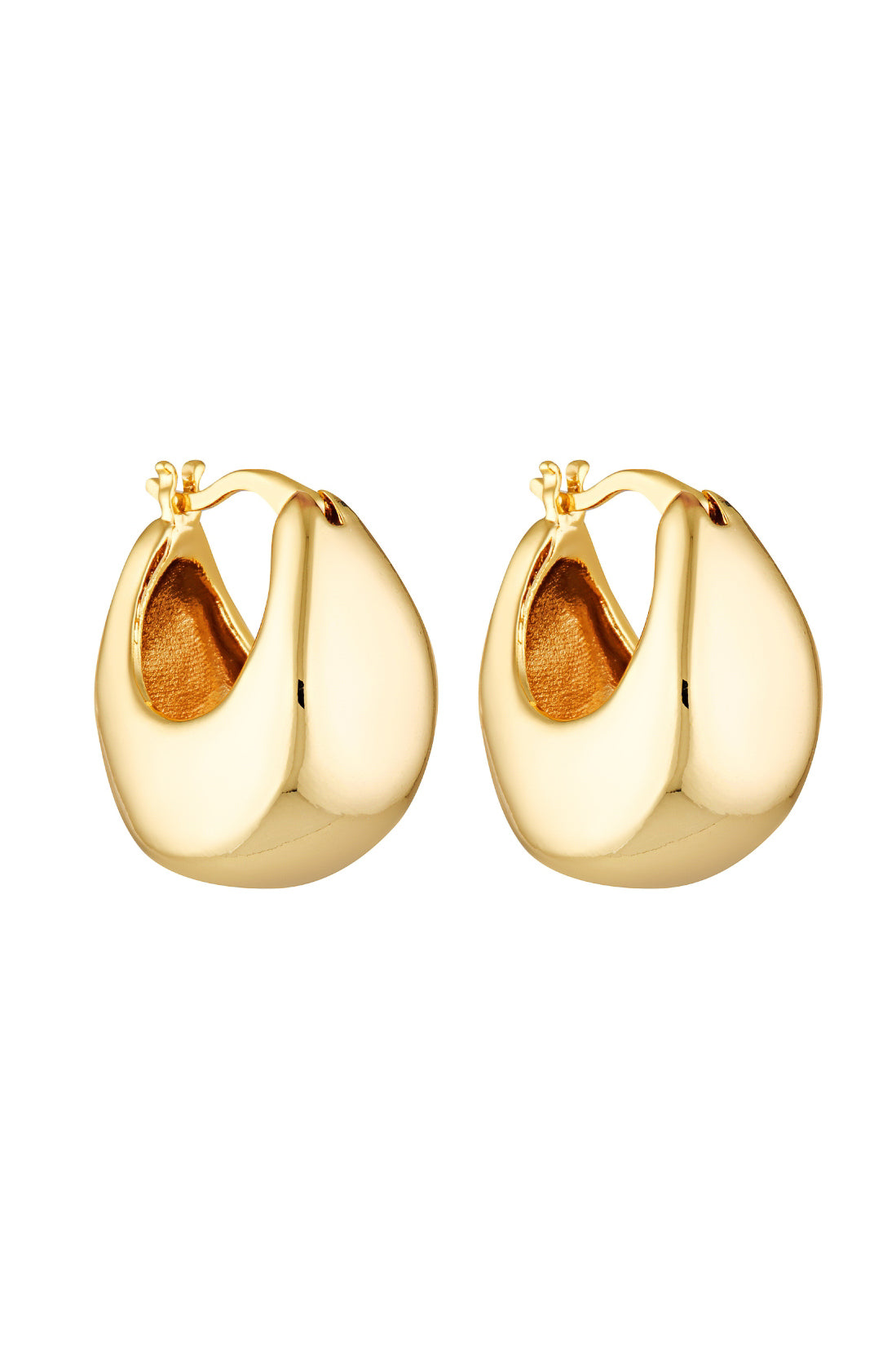 Porter Jewellery | Button Earrings 18k gold vermeil