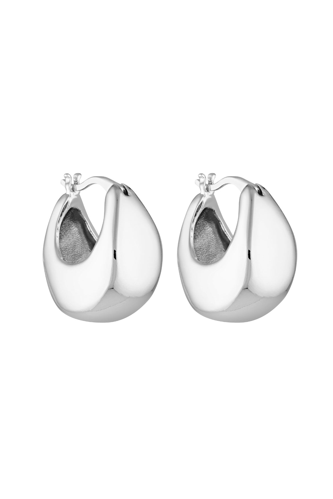 Porter Jewellery | Button Earrings Sterling Silver