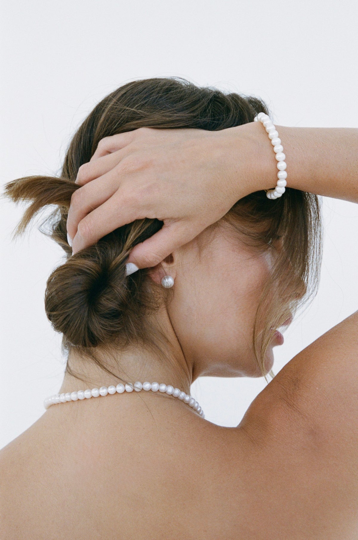 Chubby Pearl Studs 10mm - Exclusive