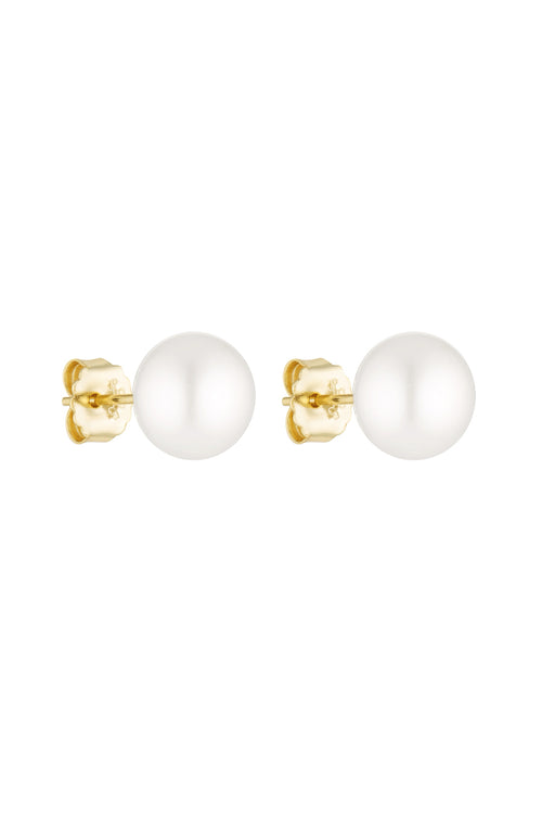 Porter Jewellery | 18k Gold Vermeil | Pearl Studs 10mm