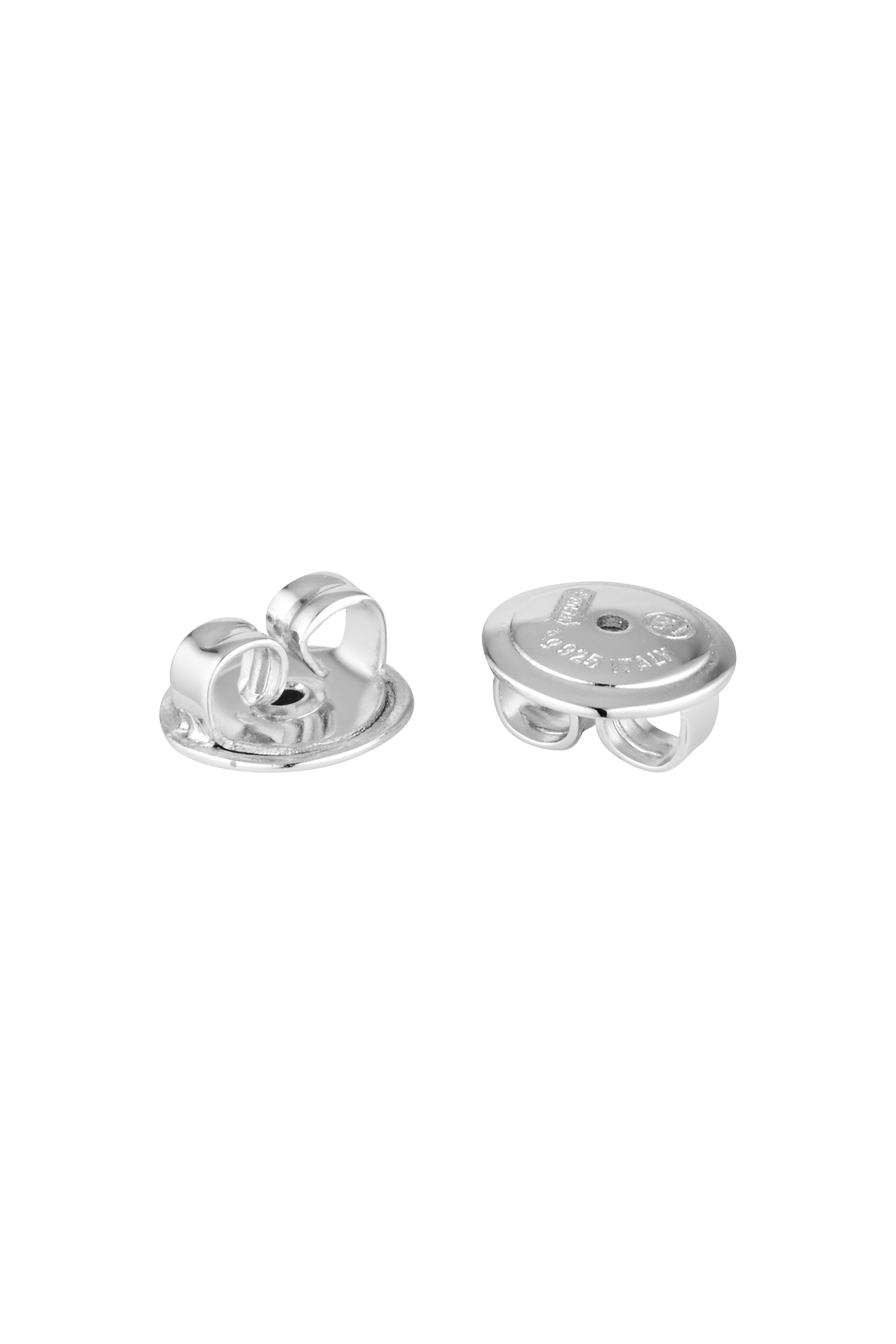 Porter Earring Backs - Silver