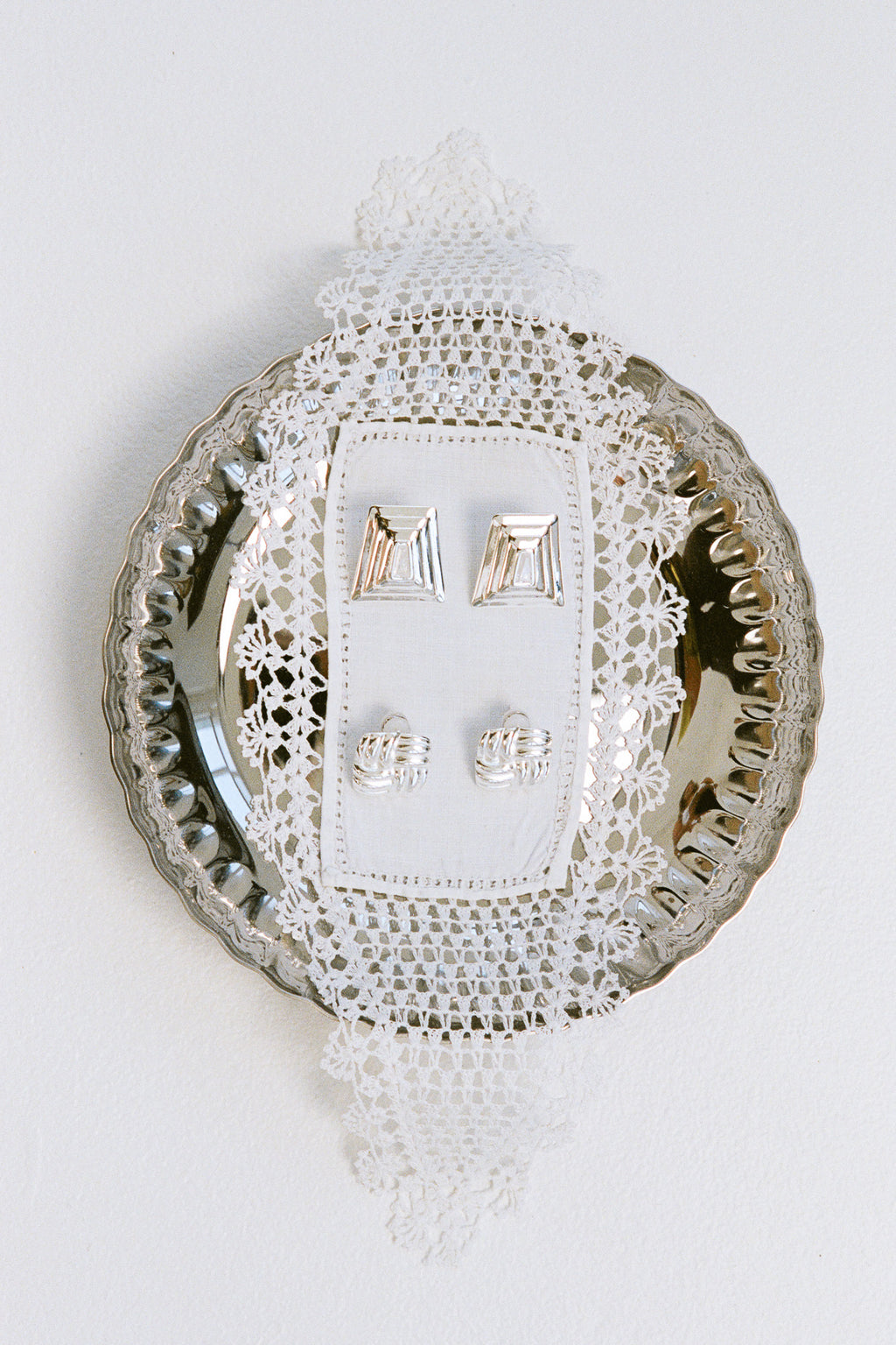 Gabrielle Earrings - Silver