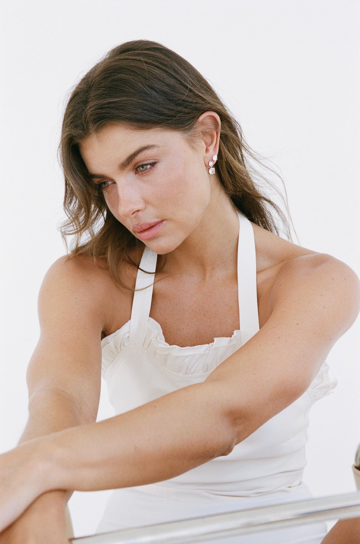 Porter Jewellery | Sterling Silver | Round Studs 1CT | Heirloom Drop Studs Set