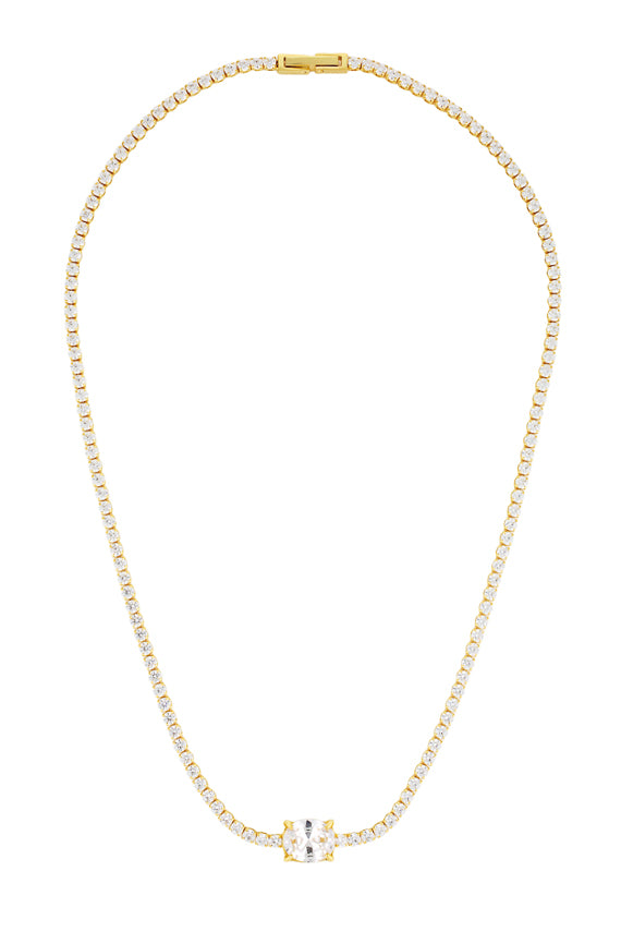 Porter Jewellery | 18k Gold Vermeil Plating | Heirloom Tennis Necklace