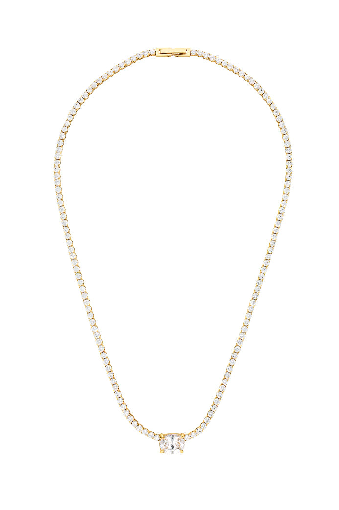 Heirloom Tennis Necklace - Gold