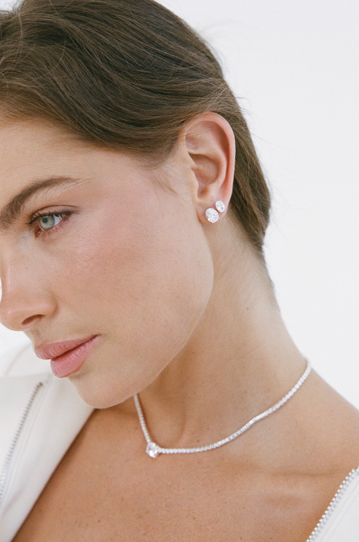 Porter Jewellery | Sterling Silver | Oval Studs 2CT & 1CT Set