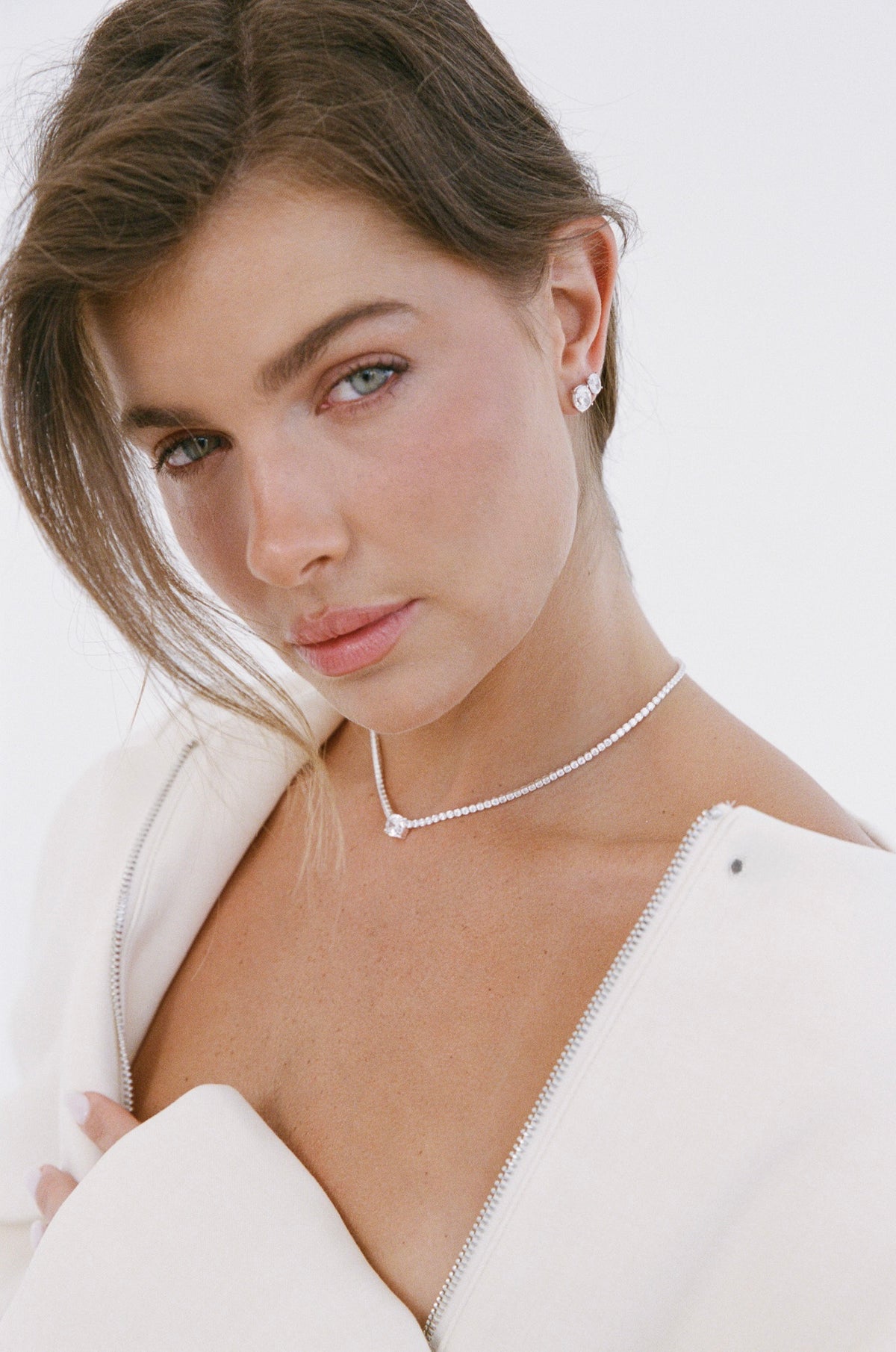 Porter Jewellery | Sterling Silver | Oval Studs 2CT & 1CT Set