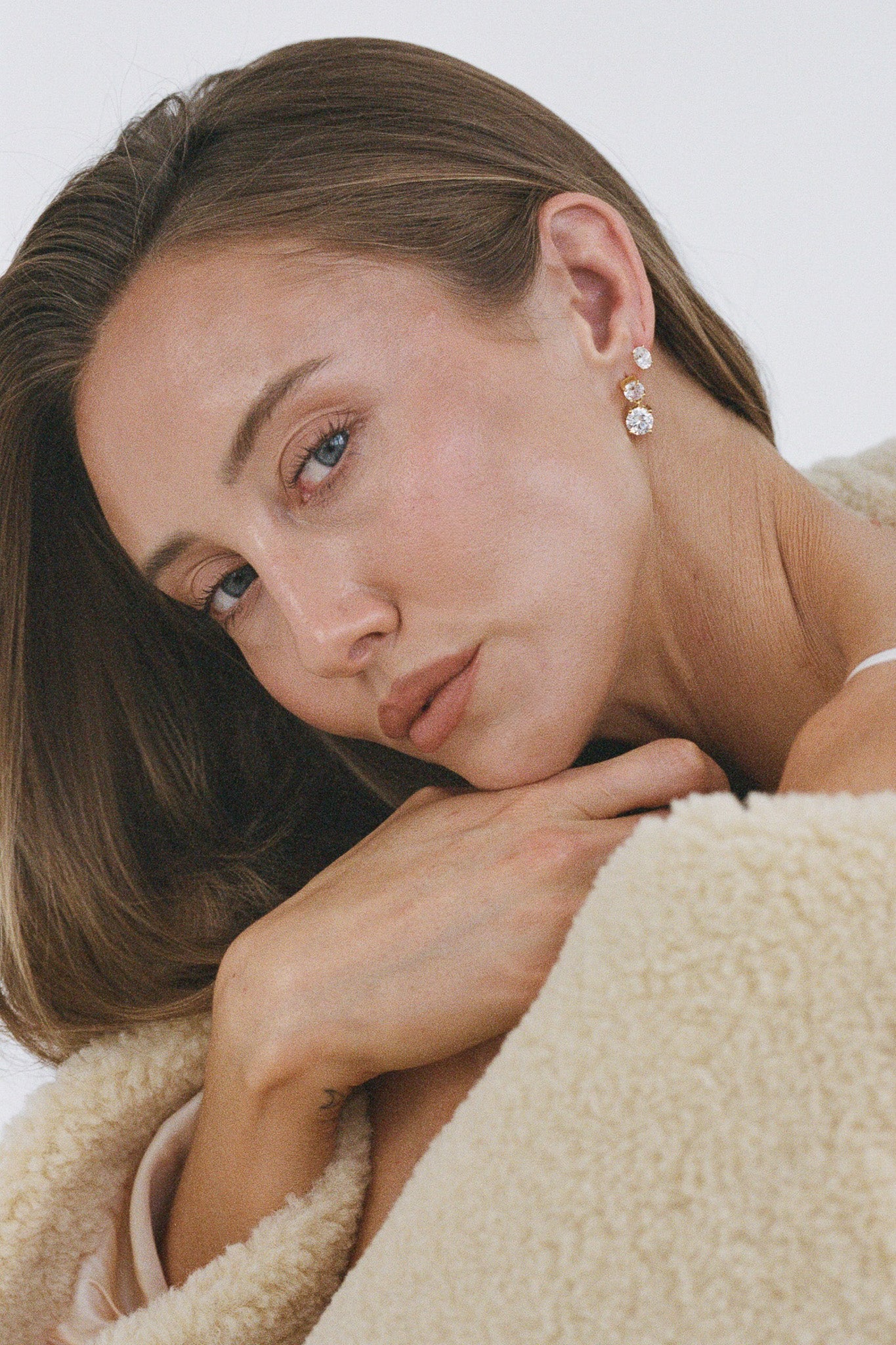 Heirloom Drop Studs - Gold