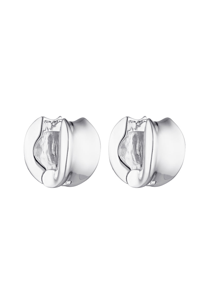 Porter Jewellery | 18k Gold Vermeil | Heritage Hoops Silver
