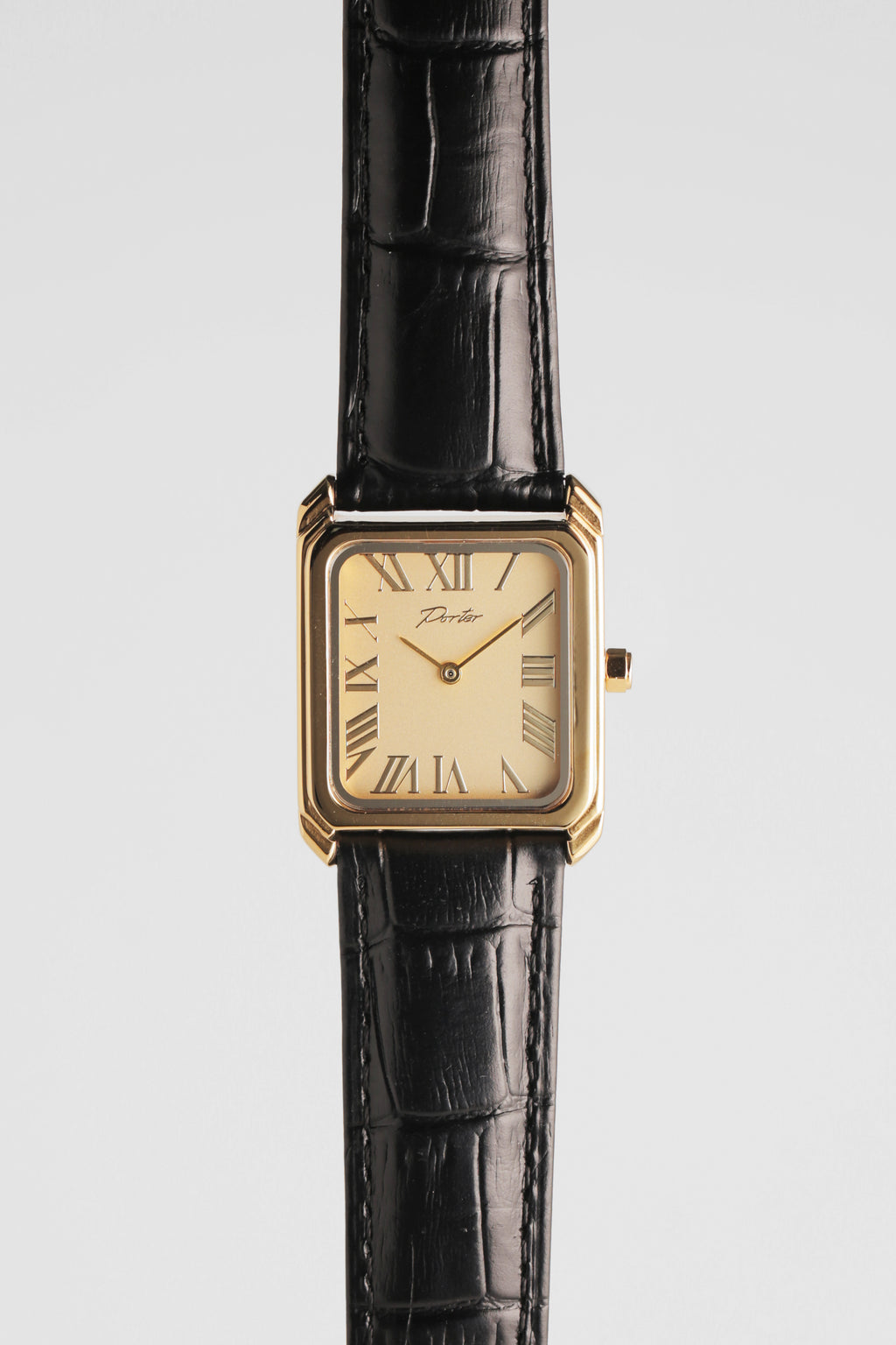 Porter Jewellery | 18k Gold Vermeil | Heritage Watch Noir
