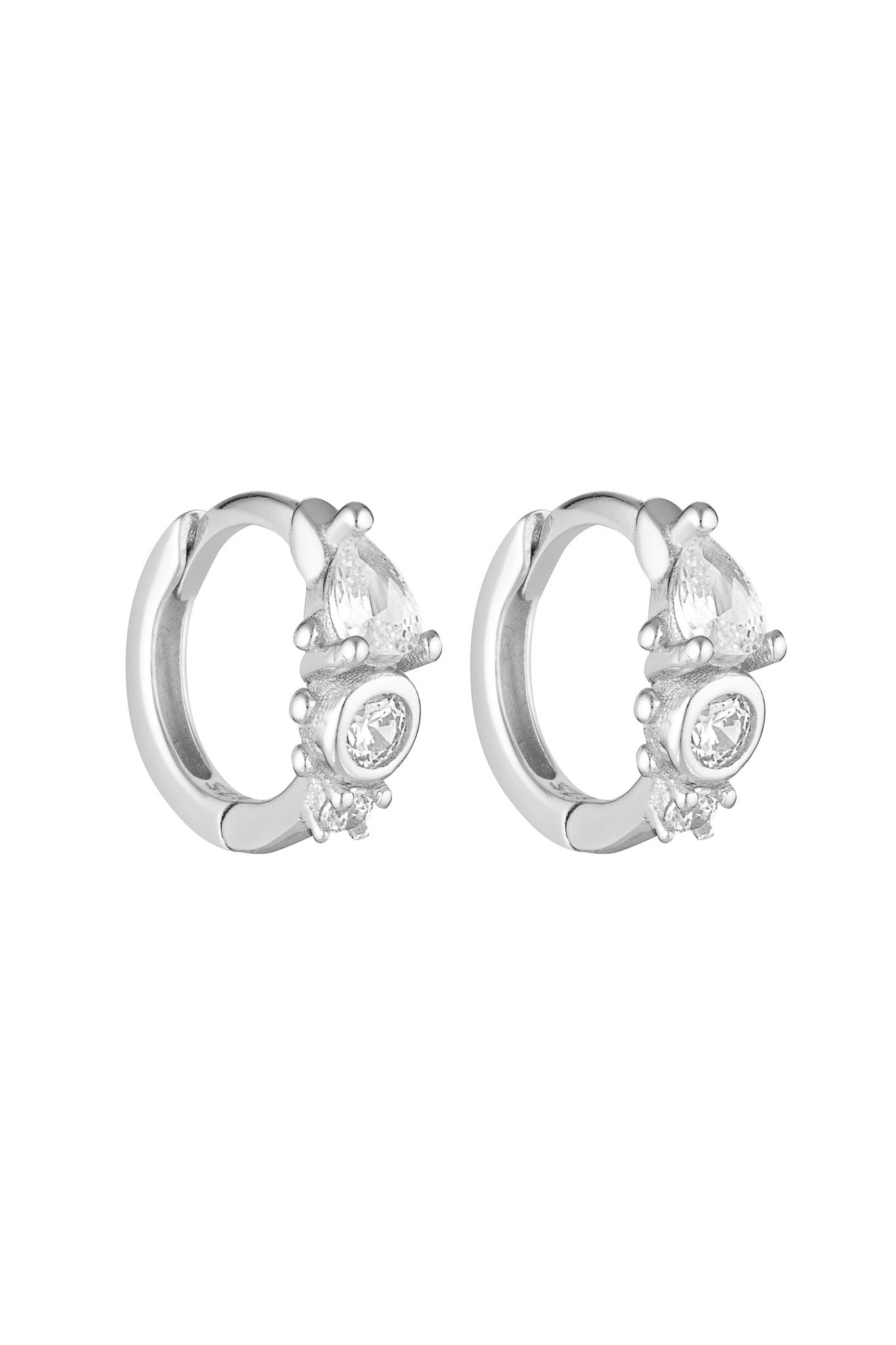 Heirloom Huggies - Silver/Clear