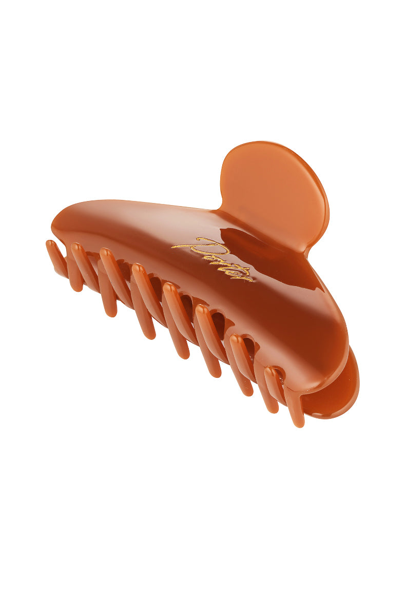 Porter Jewellery | 18k Gold Vermeil | Porter Layla Hair Clip Caramel