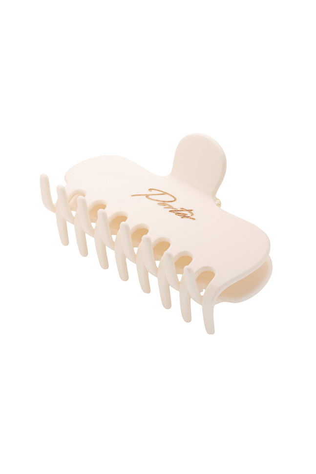 PORTER-LOTTIE-CLAW-CLIP-CREME