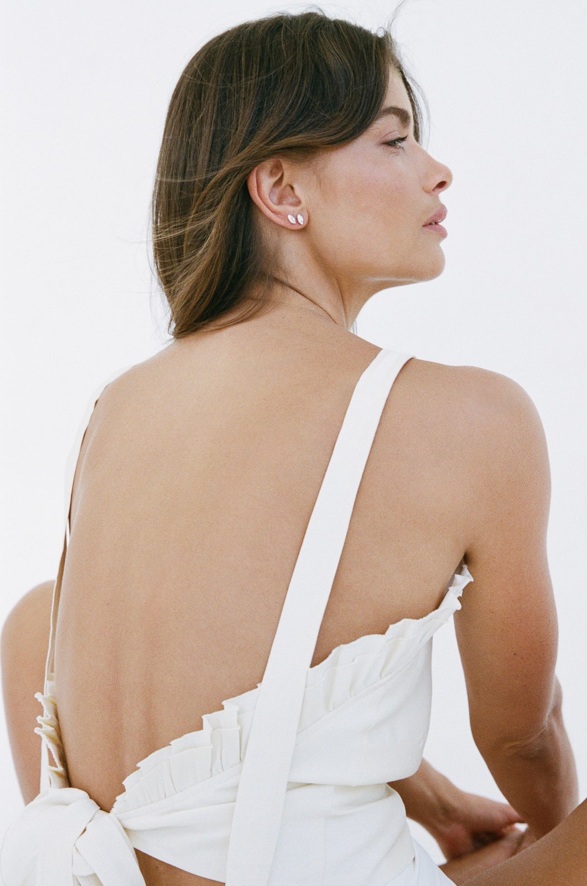 Porter Jewellery | Sterling Silver | Marquise Studs 0.5CT & 0.5CT