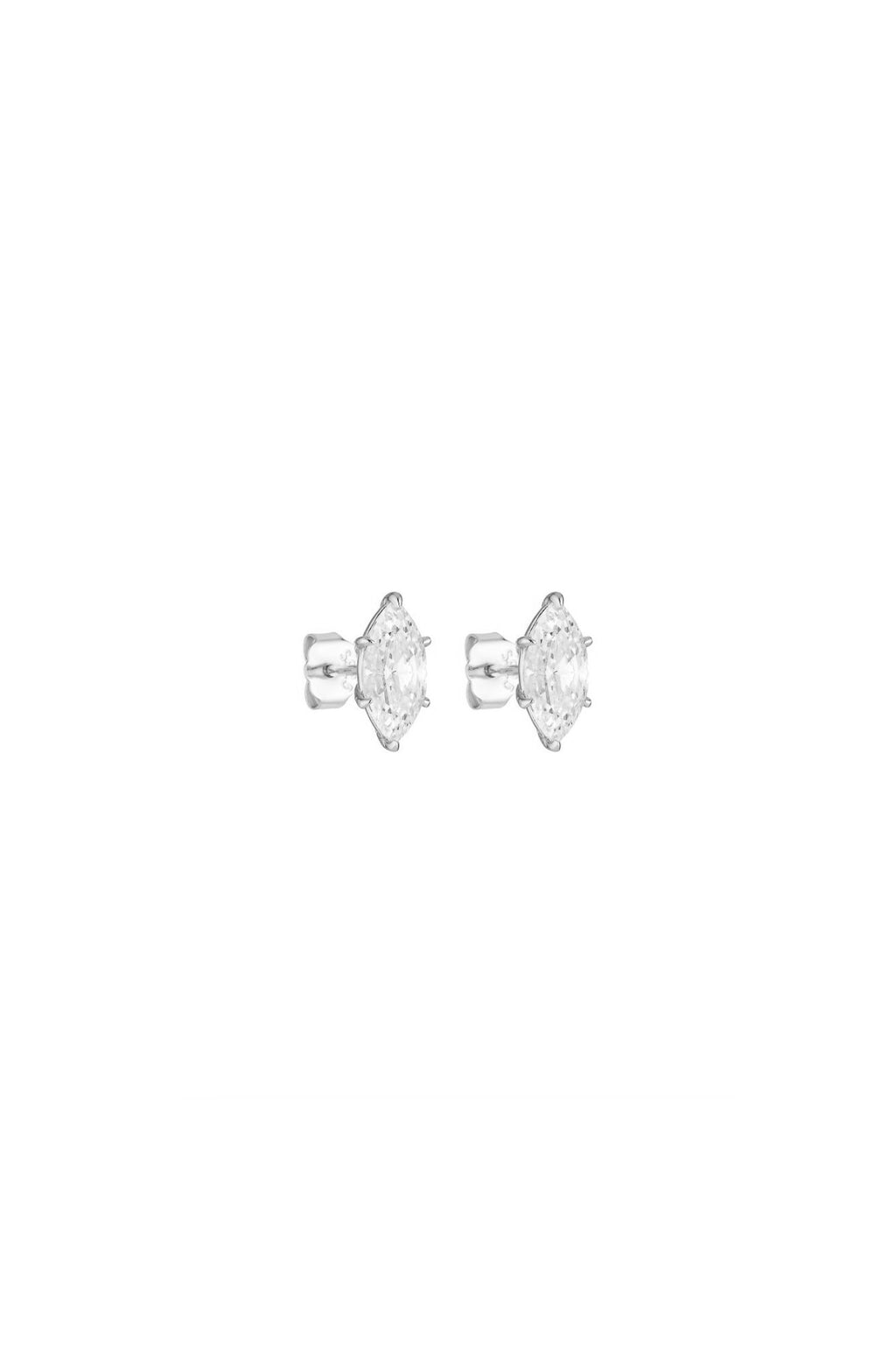 Porter Jewellery | Sterling Silver | Marquise Studs 0.5CT