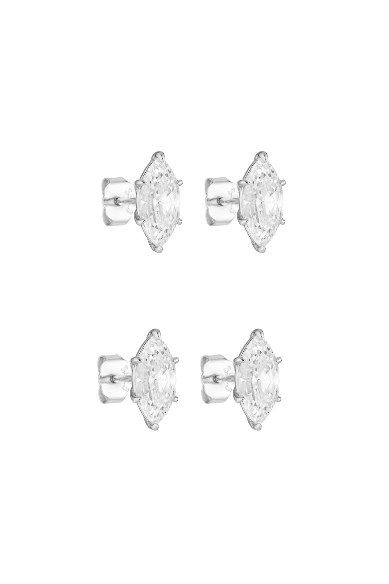 (COMING SOON) Marquise Studs 1CT Set