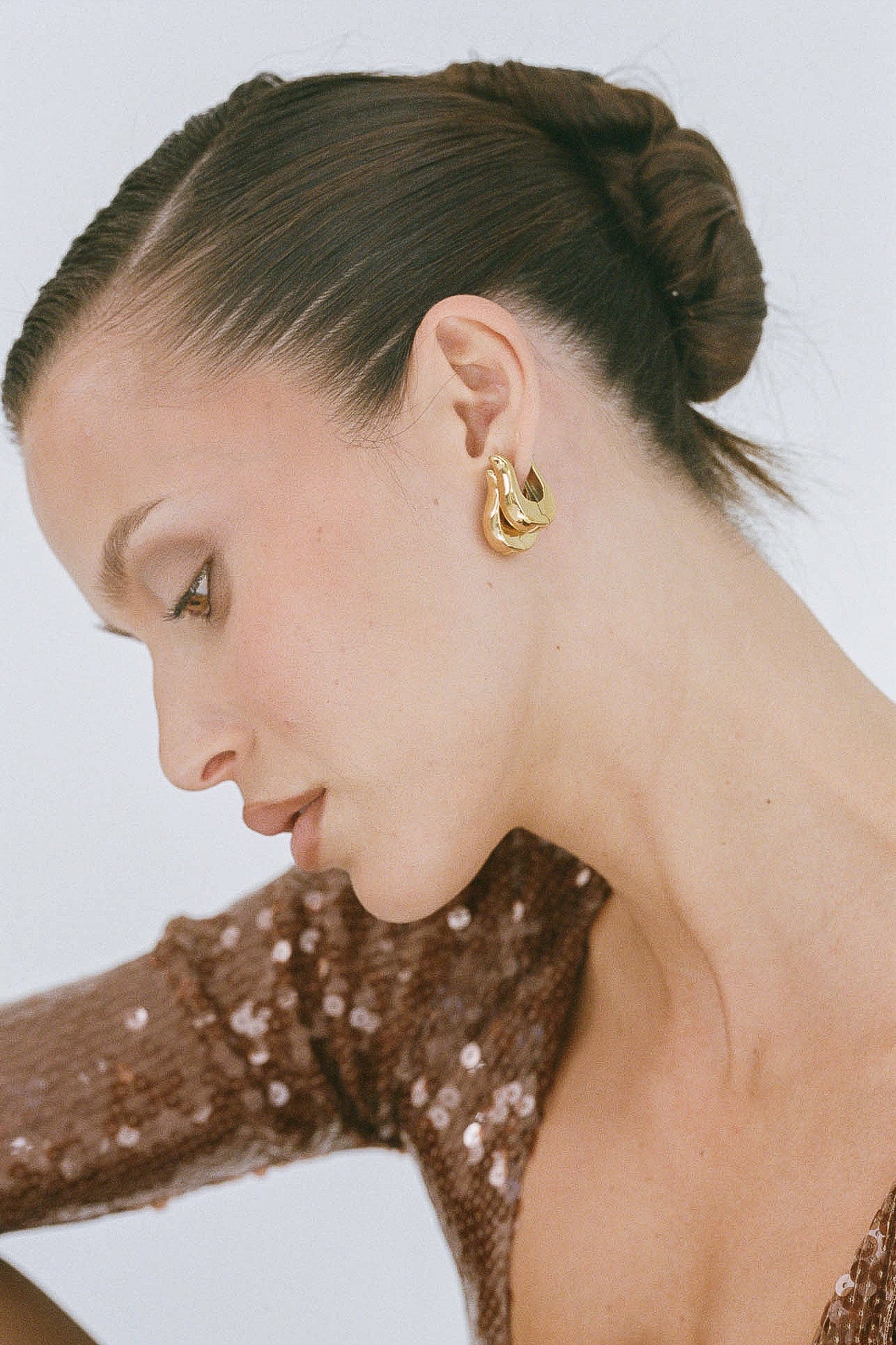 Porter Jewellery | 18k Gold Vermeil | Mona Hoops