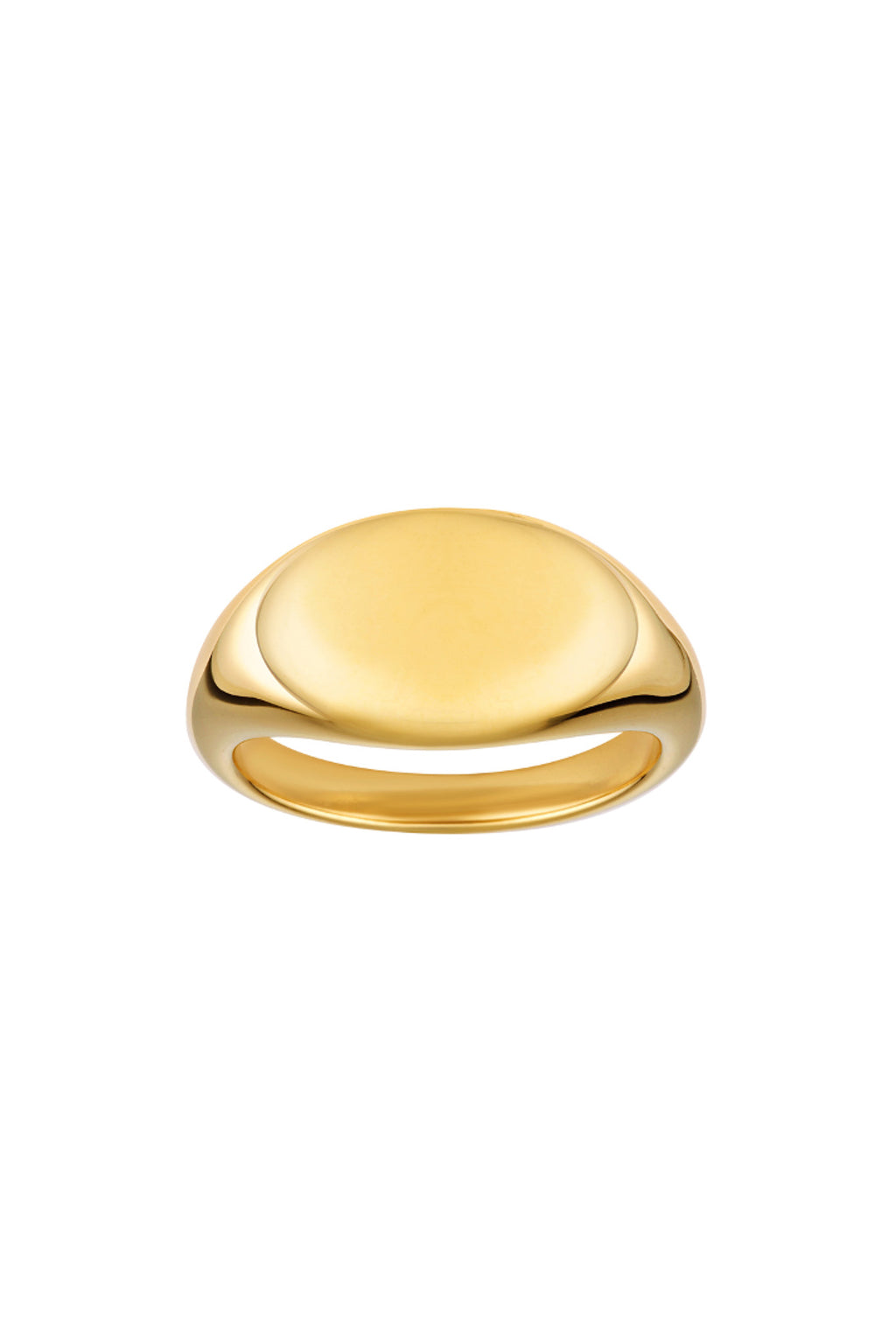 Porter Jewellery | 18k Gold Vermeil | Oval Pinky Signet Ring