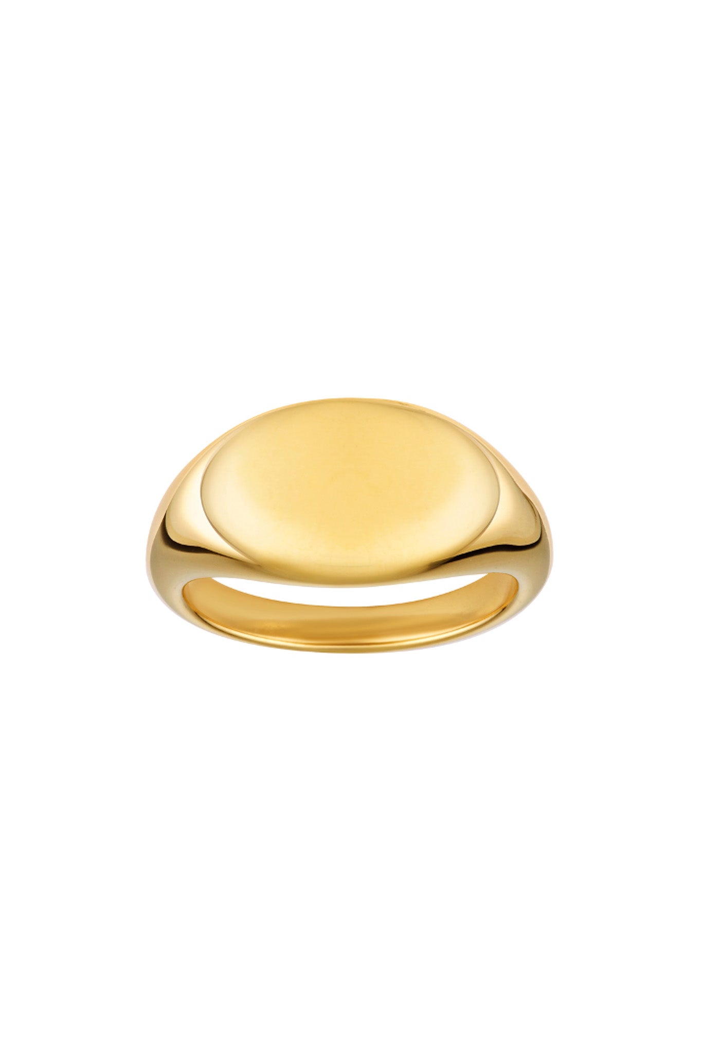 Porter Jewellery | 18k Gold Vermeil | Oval Pinky Signet Ring