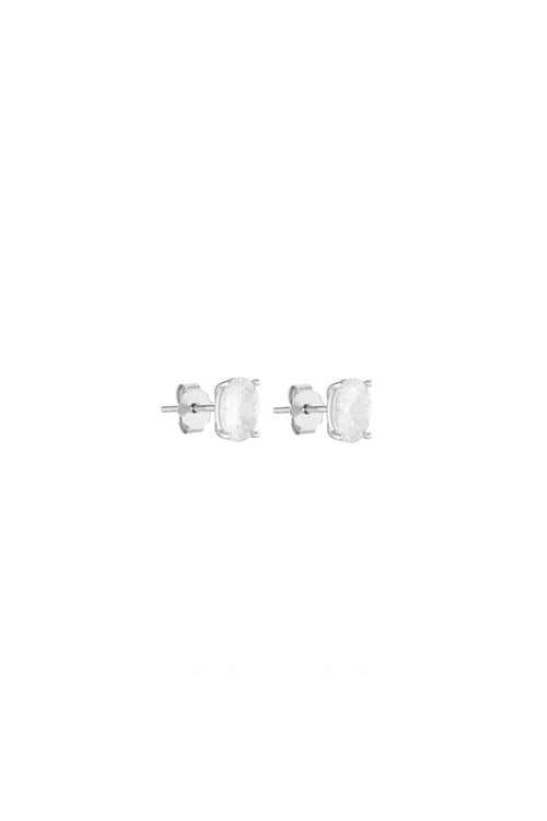 Porter Jewellery | Sterling Silver | Oval Studs 0.5ct
