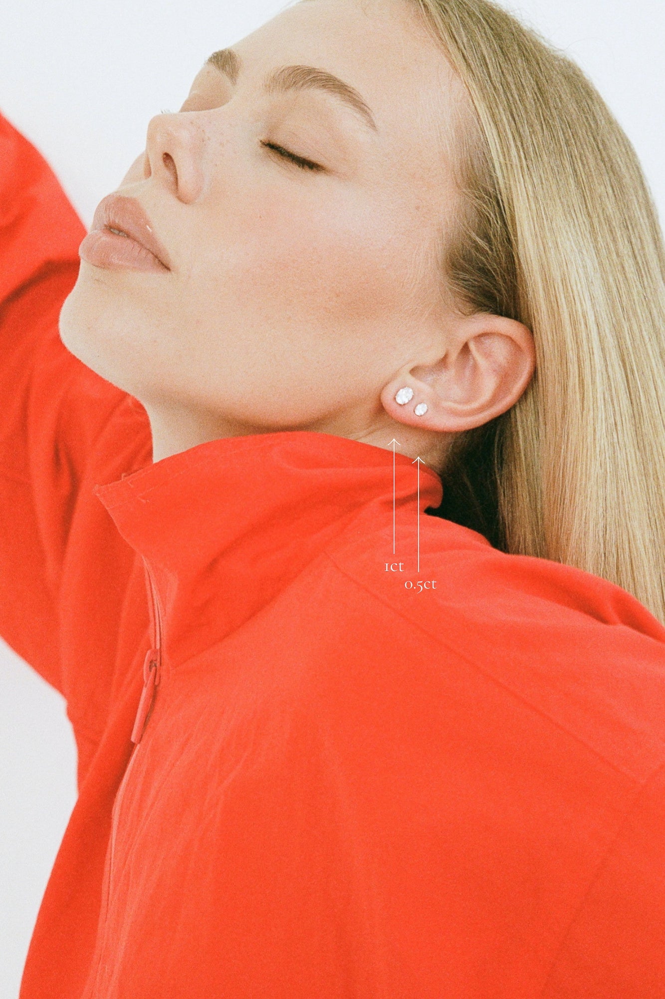 Porter Jewellery | Sterling Silver | Oval Studs 0.5ct & 1ct