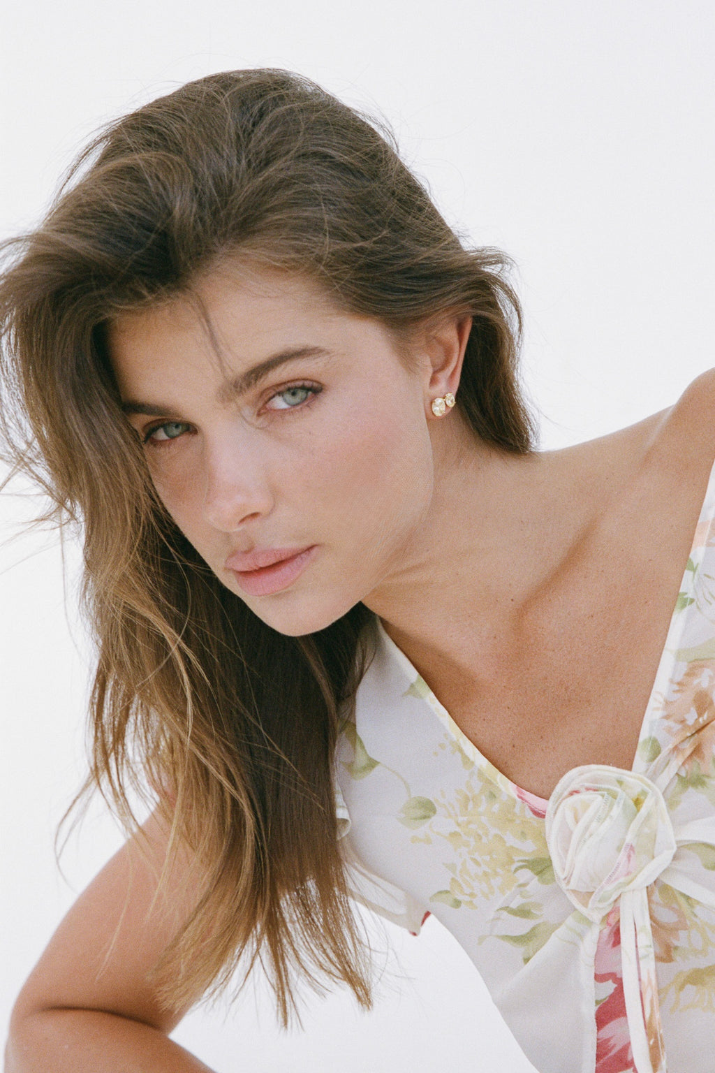 Porter Jewellery | 18k Gold Vermeil | Oval Studs Canary