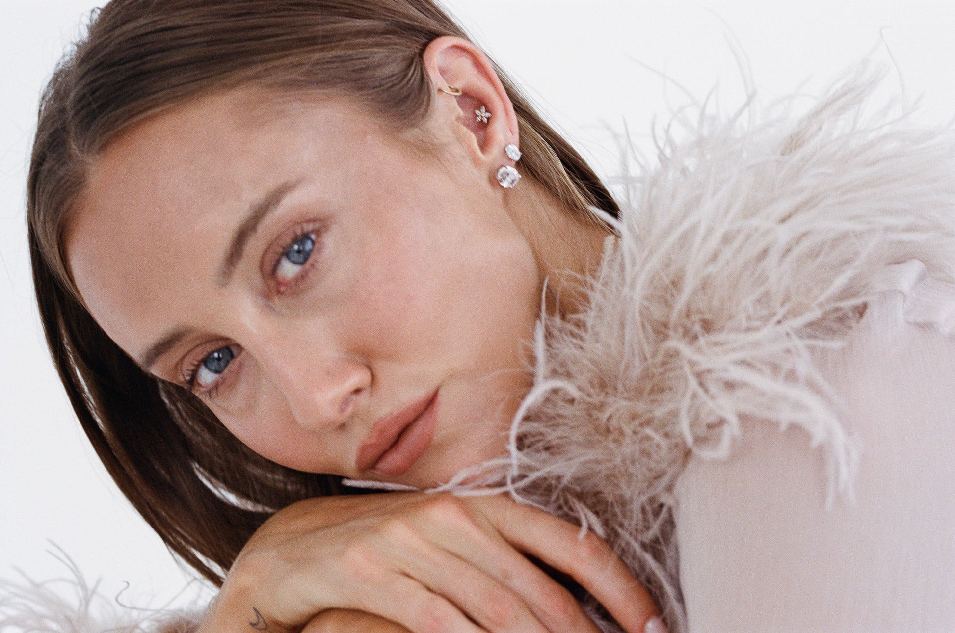 Porter Jewellery | Sterling Silver | Oval Studs 2CT