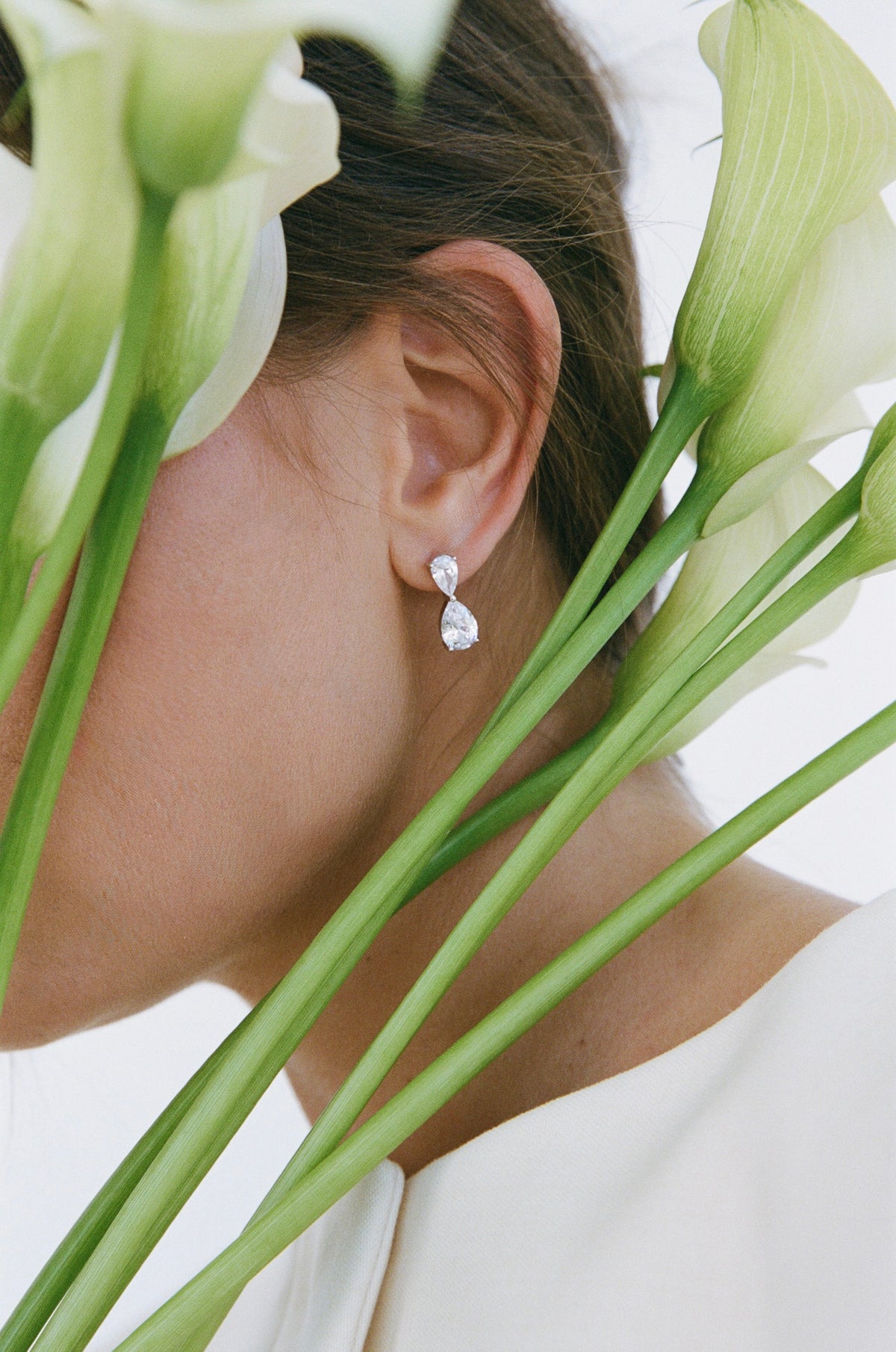 Porter Jewellery | 925 Sterling Silver | Pear Drop Studs