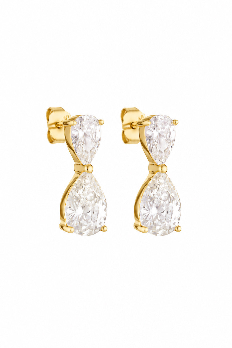 Porter Jewellery | 18k Gold Vermeil | Pear Drop Studs