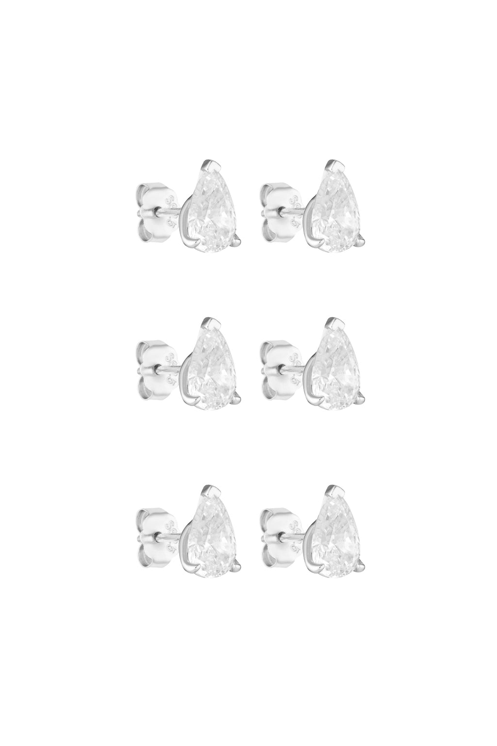 Bridesmaids Bundle - Pear Studs 1CT