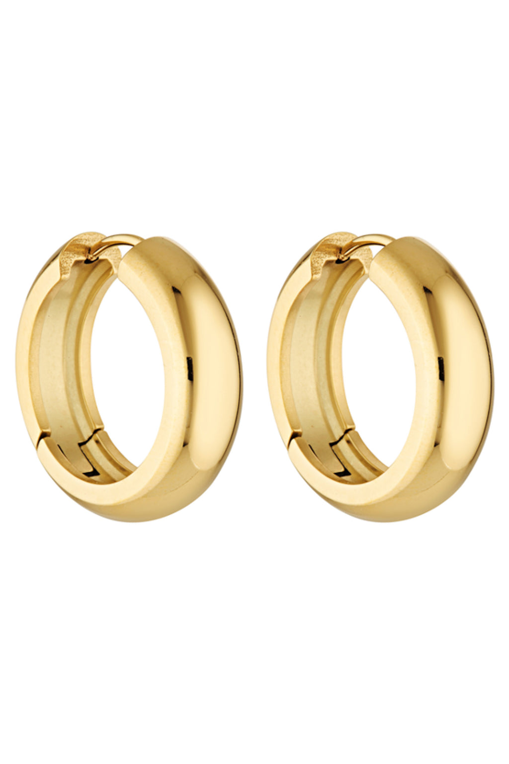 Petite Thick Huggies 25mm - Gold