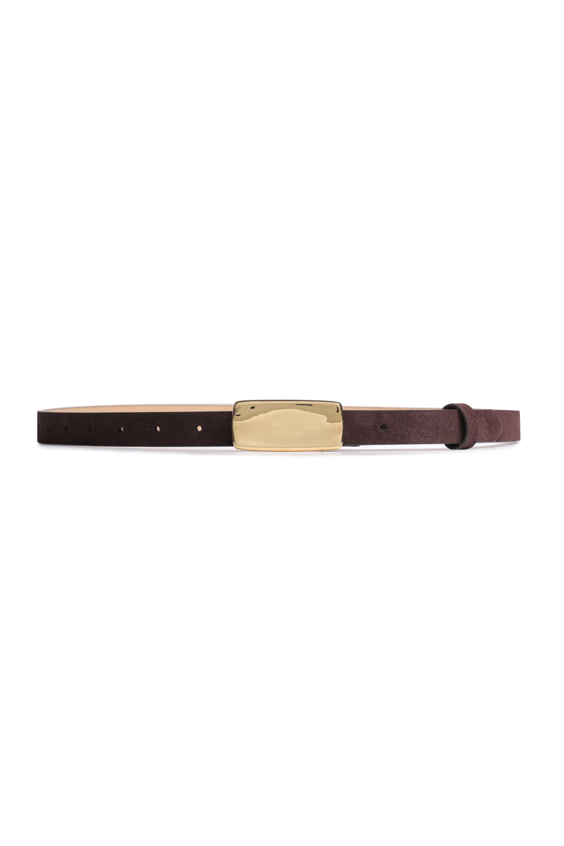 Porter Jewellery | 18k Gold Vermeil | Plate Belt Brun
