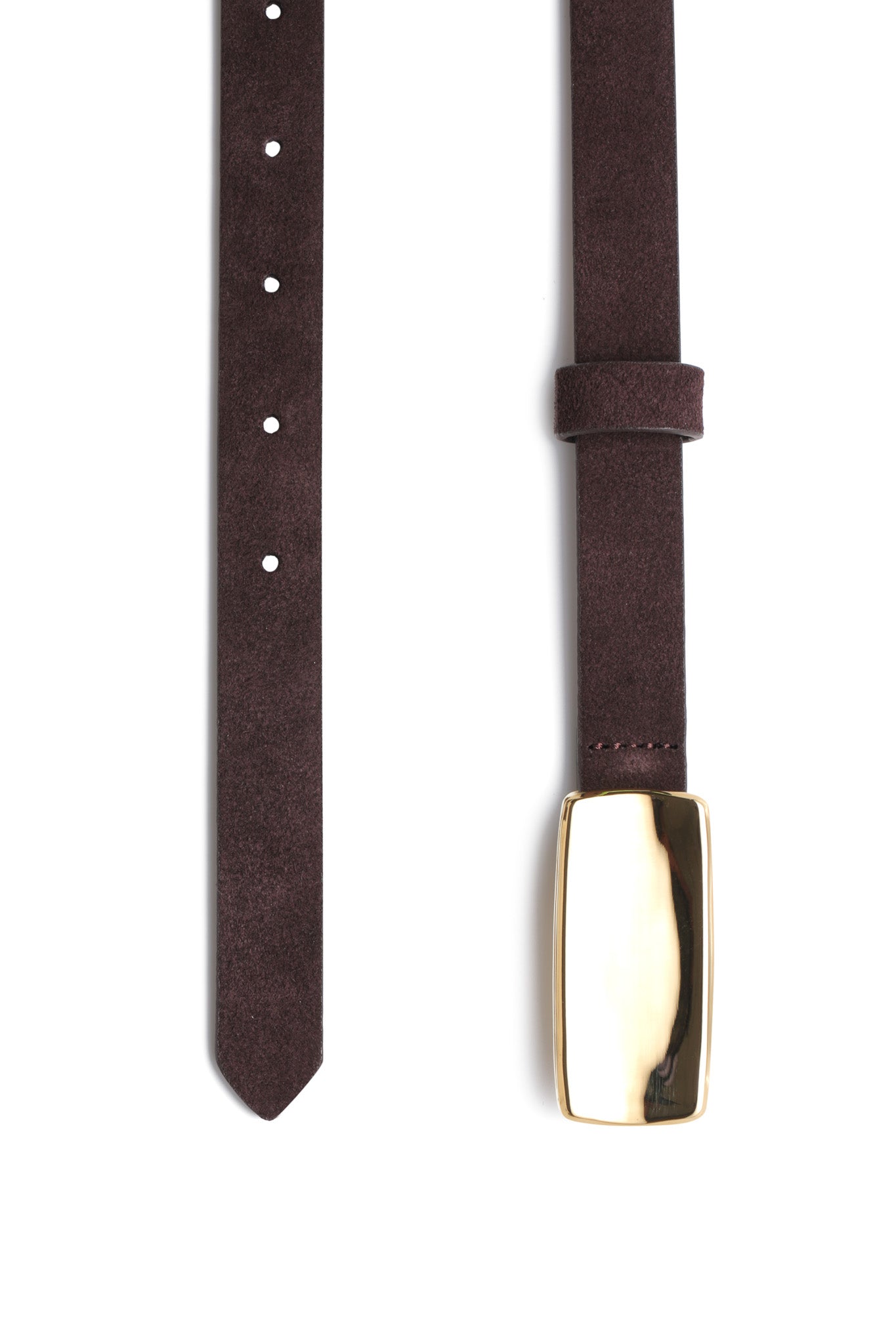 Porter Jewellery | 18k Gold Vermeil | Plate Belt Brun